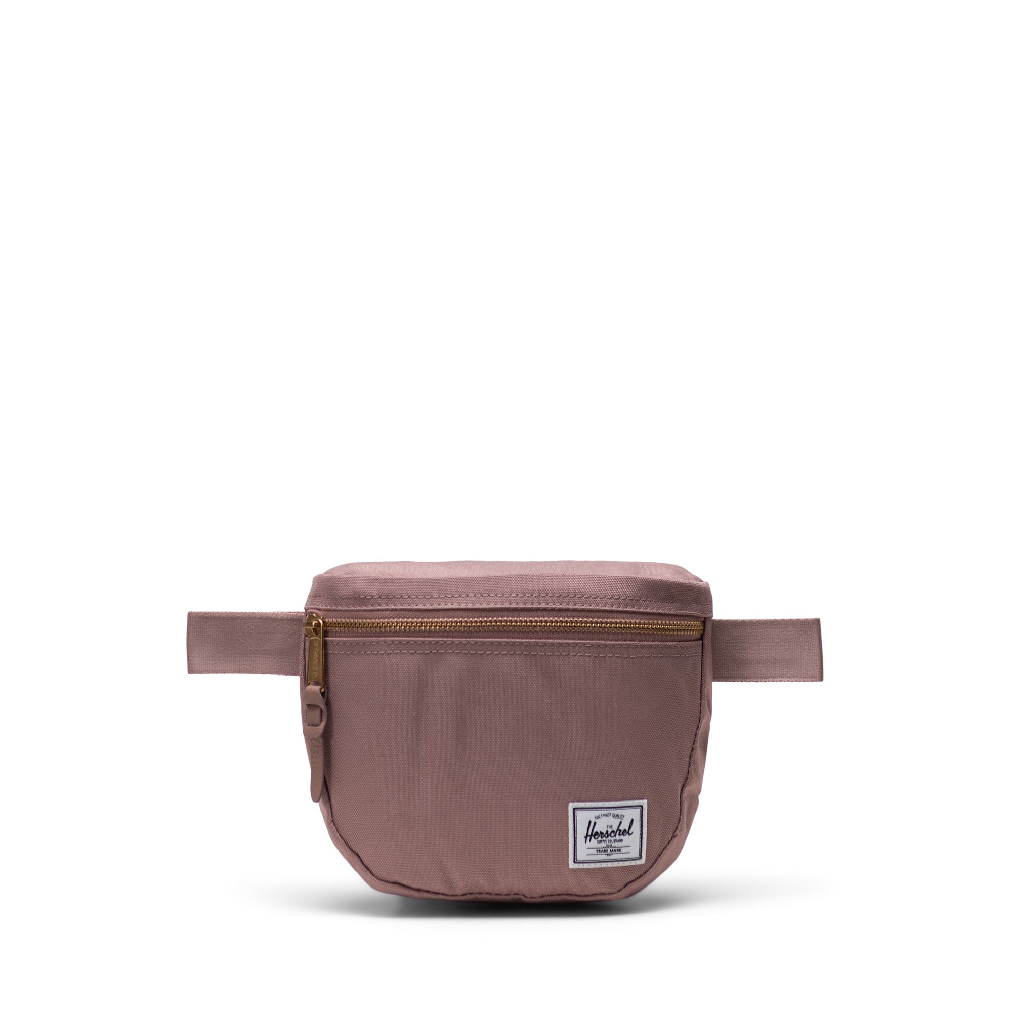 Herschel Settlement Hip Pack 2L in Ash Rose — front view # color_Ash Rose