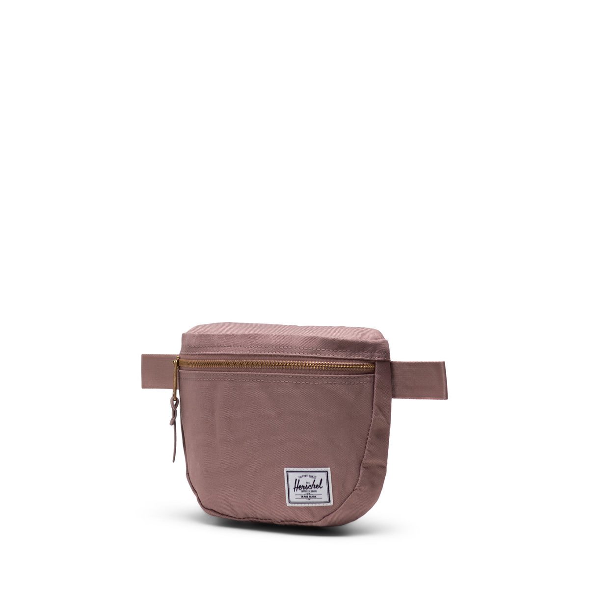 Herschel Settlement Hip Pack 2L in Ash Rose — back view # color_Ash Rose