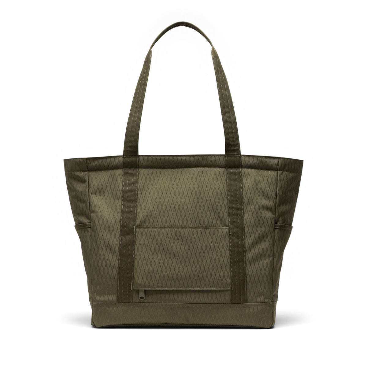 Herschel Heritage Tote 24.5L in Ivy Green Diamond — angle view 3 # color_Ivy Green Diamond