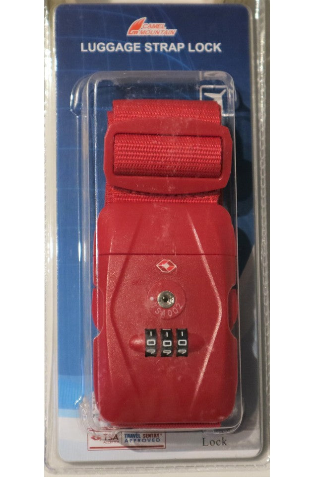 Camel Mountain 901 3-Dial TSA Luggage Strap image 2