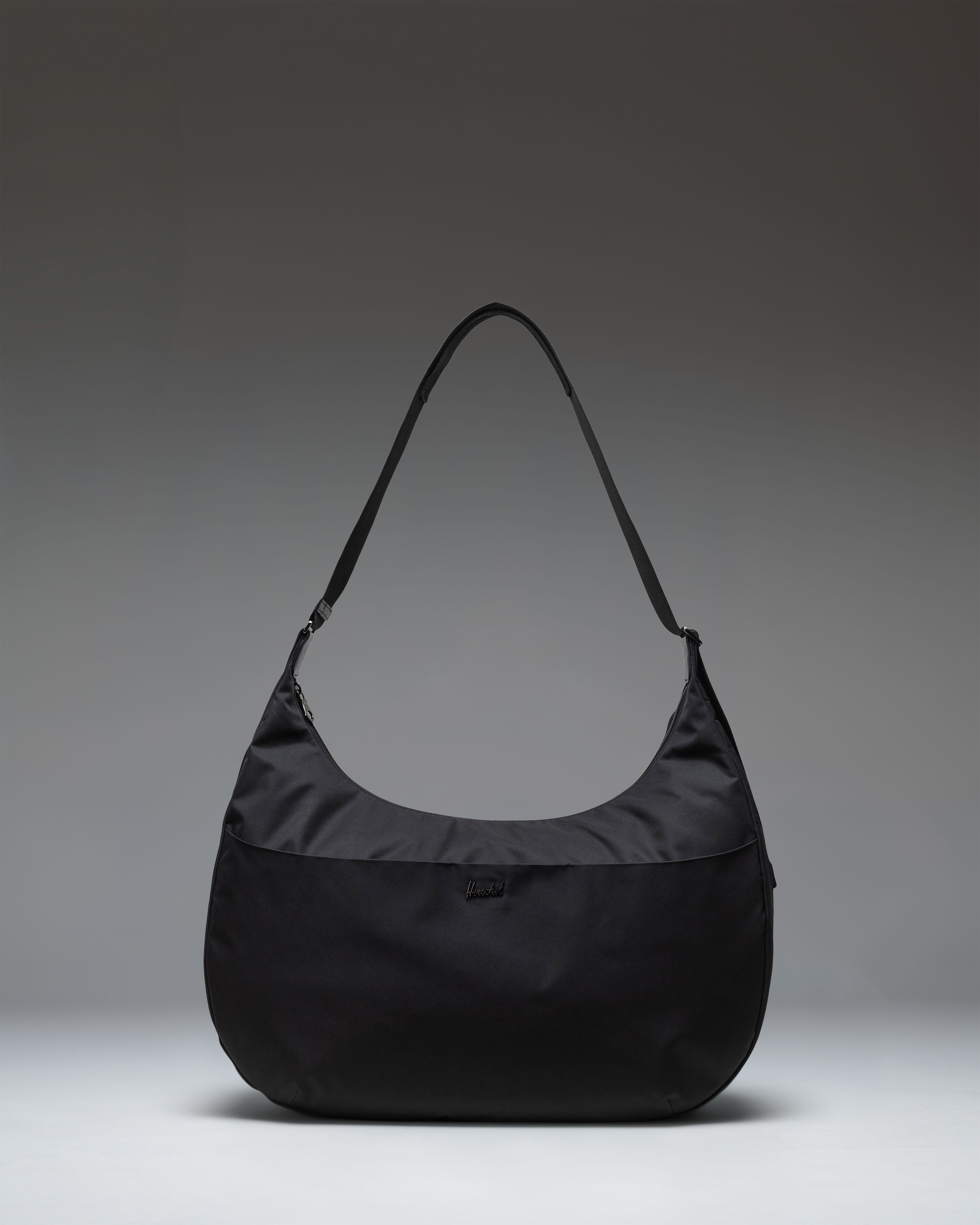 Herschel Yara Large Shoulder Bag 25L in Black — front view