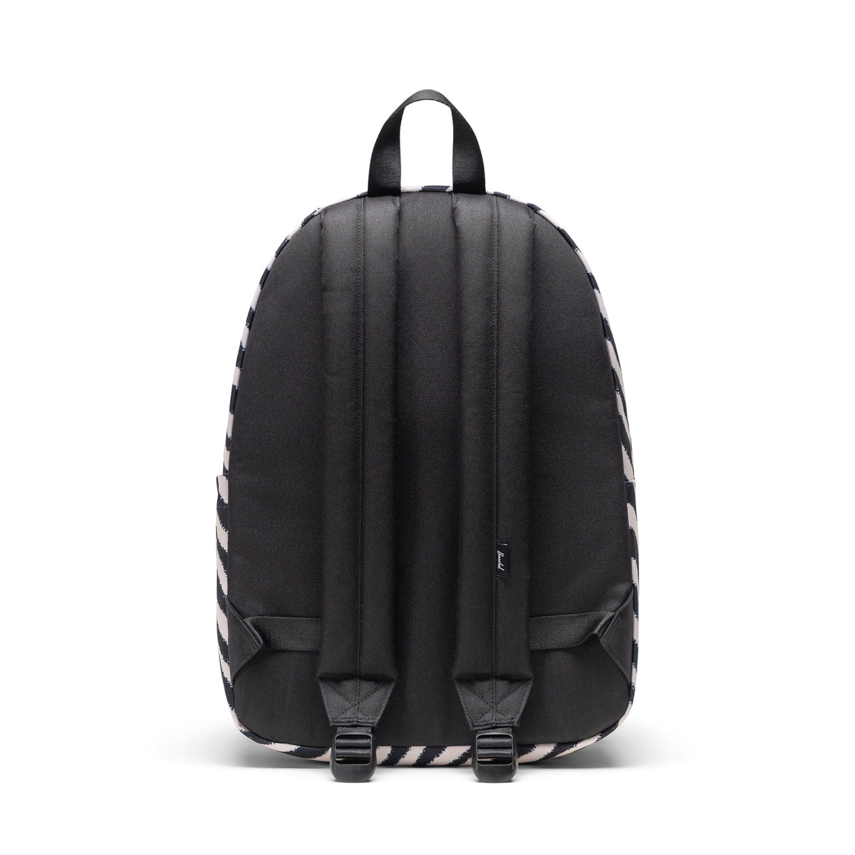 Herschel Classic Backpack 26L in Zebra — back view # color_Zebra