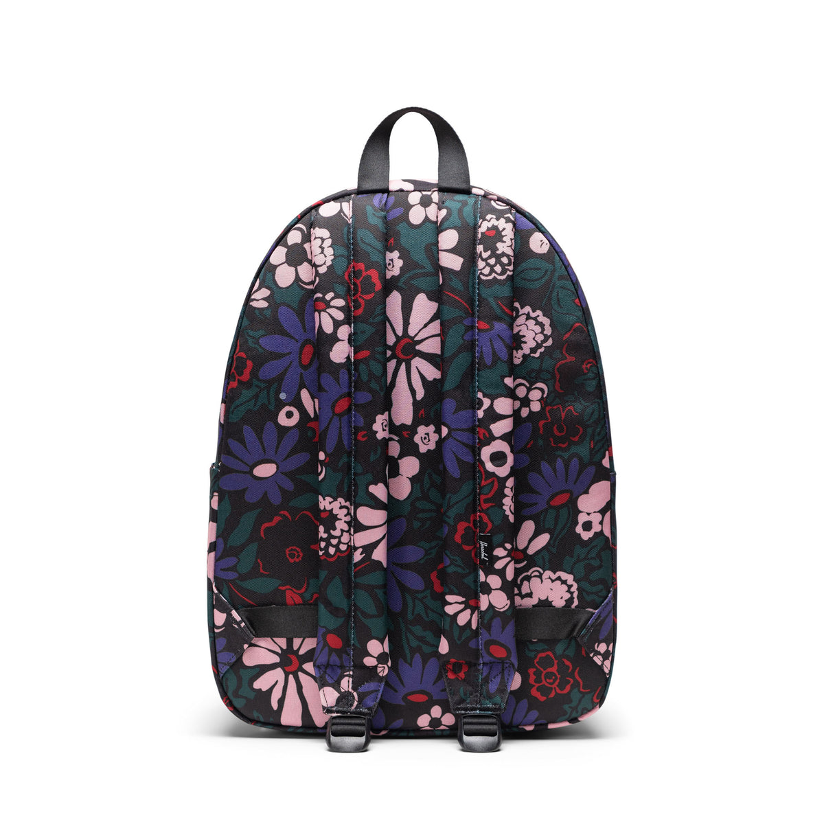 Herschel Classic Backpack 26L in Moody Bloom — back view # color_Moody Bloom