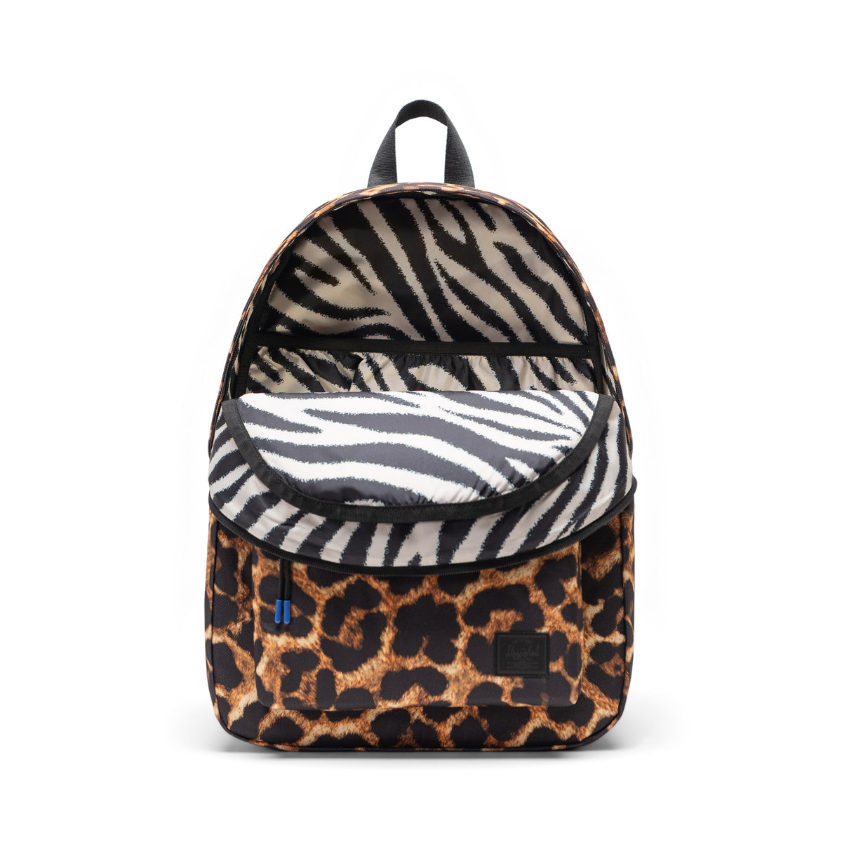 Herschel Classic Backpack 26L in Digi Leopard Light — angle view 2 # color_Digi Leopard Light