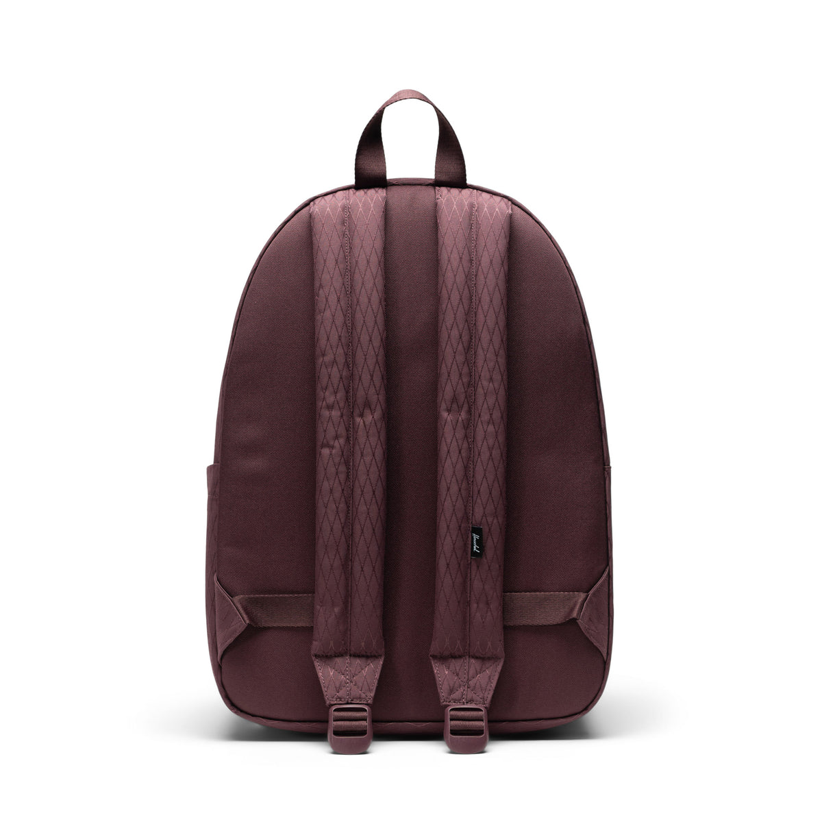Herschel Classic Backpack 26L in Huckleberry Diamond — back view # color_Huckleberry Diamond