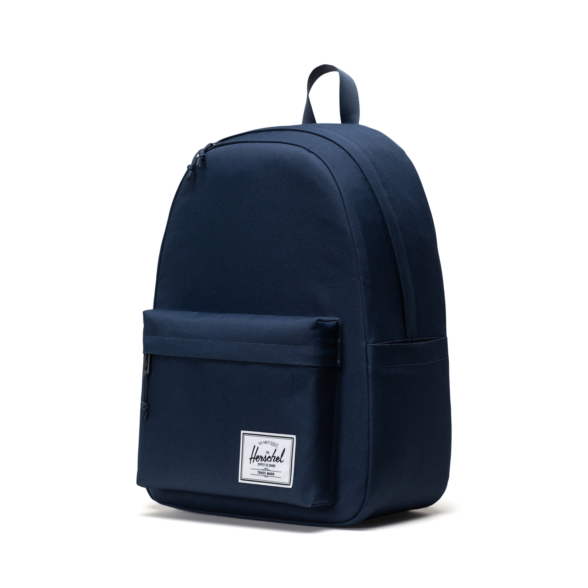 Herschel Classic Backpack | XL 30L in Navy — angle view 2 # color_Navy