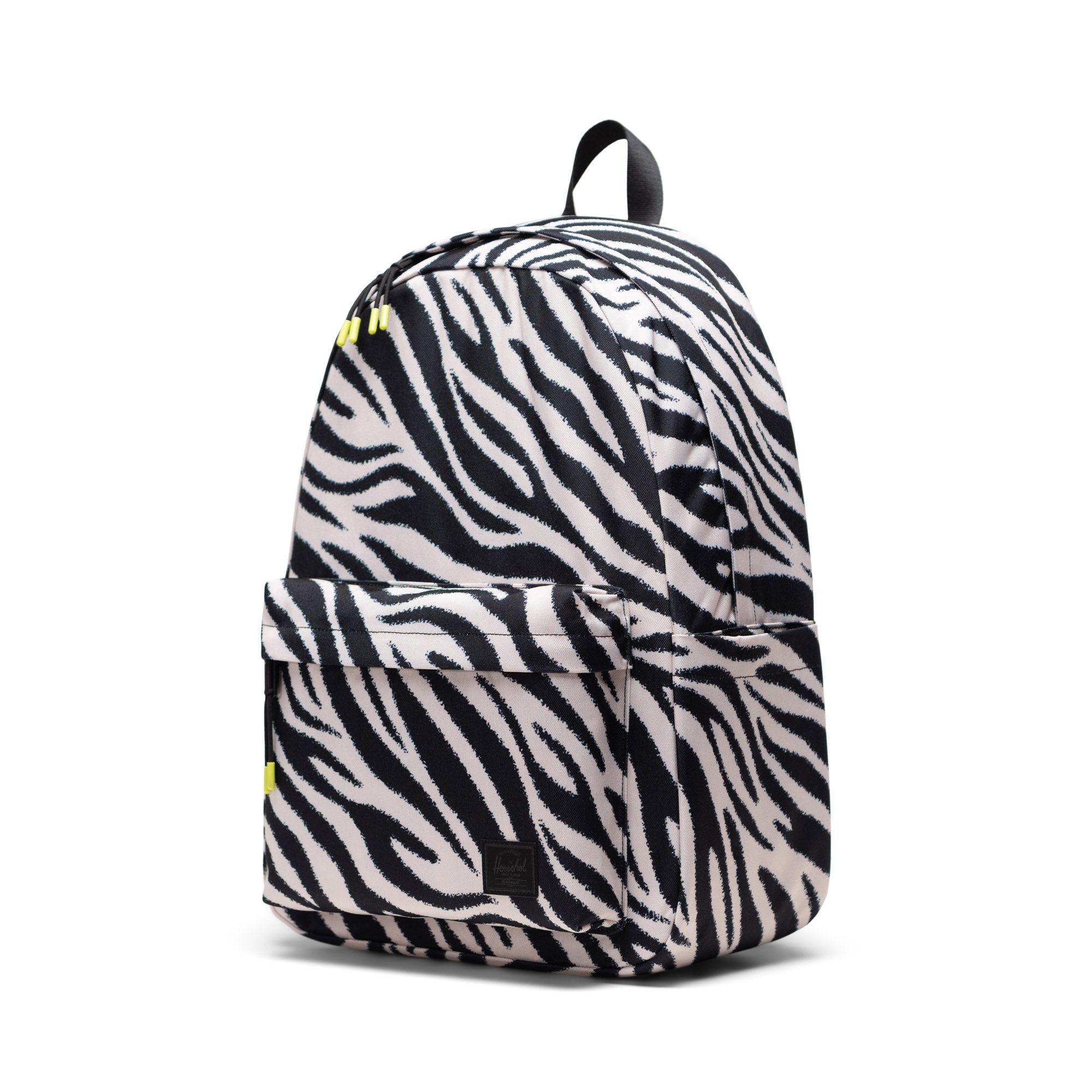 Herschel Classic Backpack | XL 30L in Zebra — angle view 2 # color_Zebra