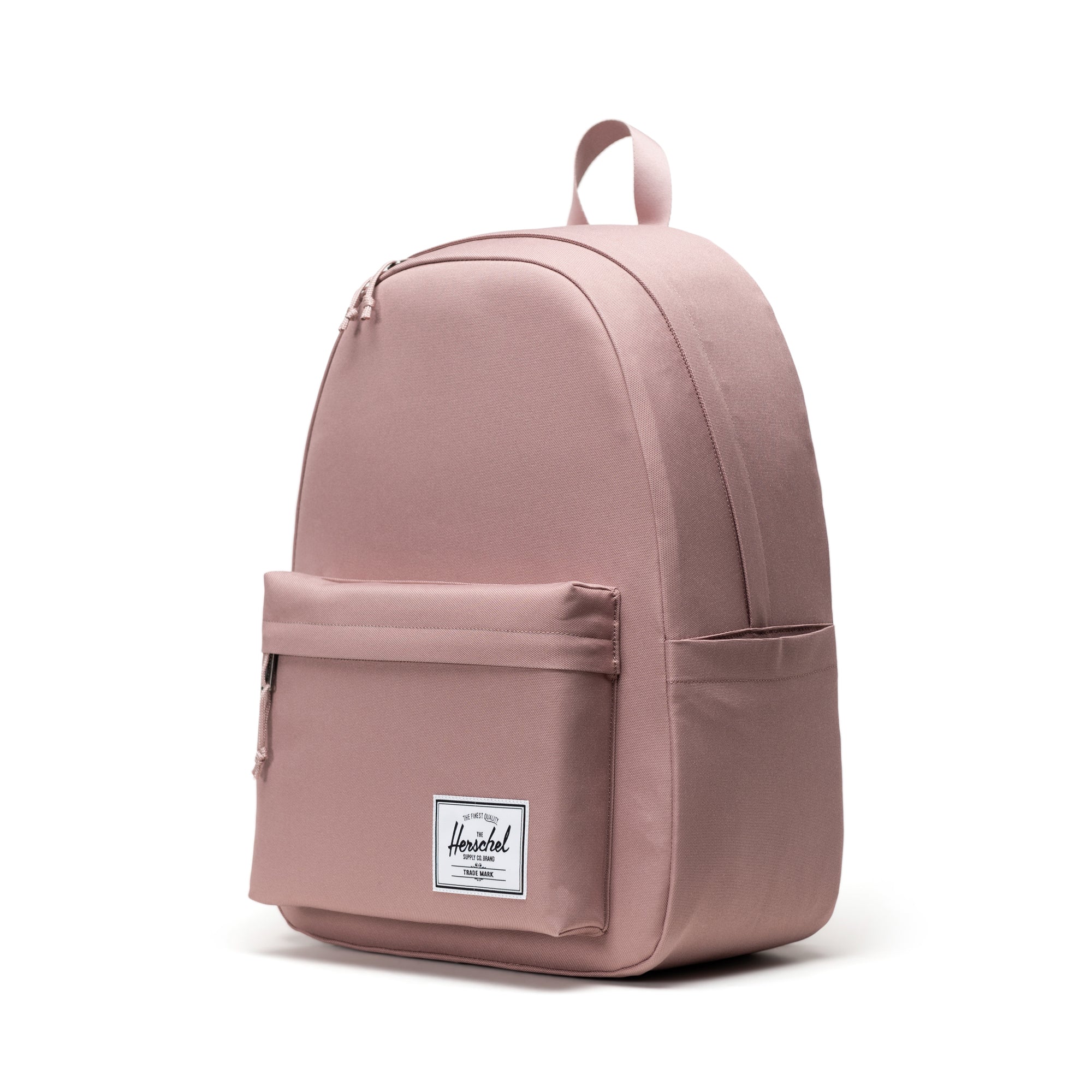 Herschel Classic Backpack | XL 30L in Ash Rose — angle view 2 # color_Ash Rose