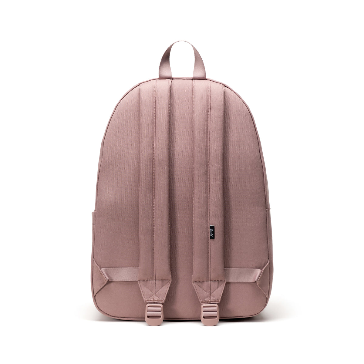 Herschel Classic Backpack | XL 30L in Ash Rose — back view # color_Ash Rose