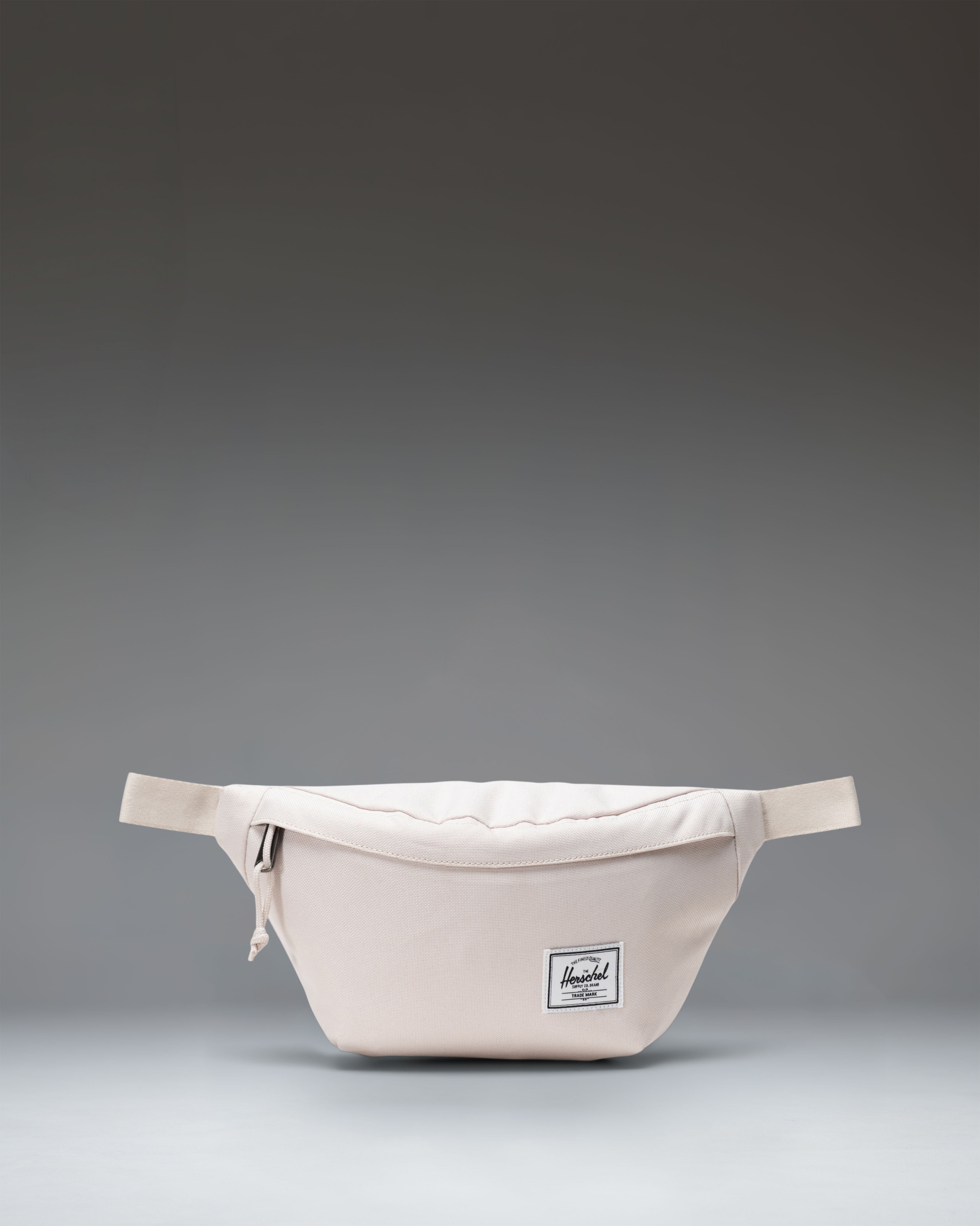 Herschel Classic Hip Pack 1L in Moonbeam — front view # color_Moonbeam