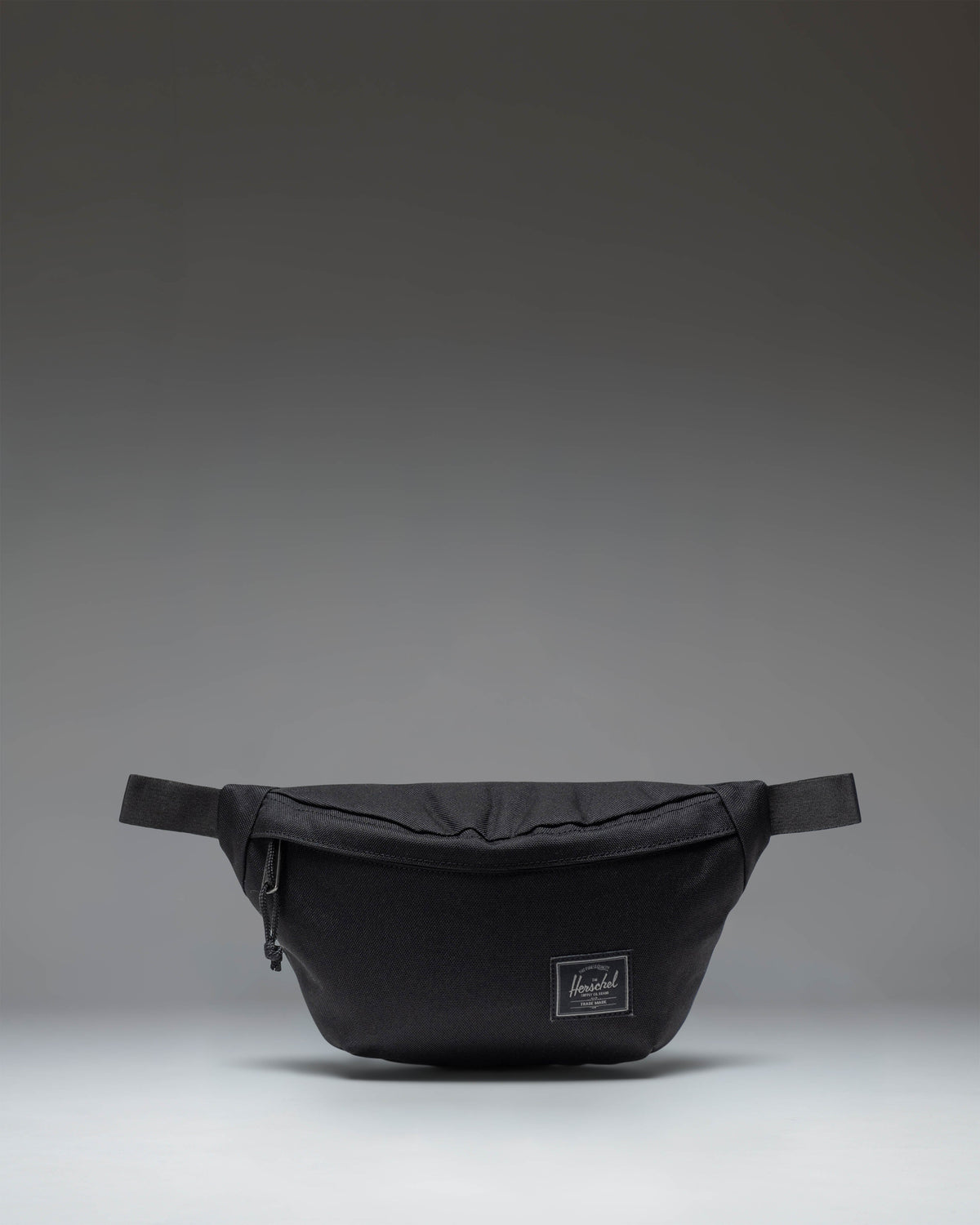 Herschel Classic Hip Pack 1L in Black Tonal — front view # color_Black Tonal