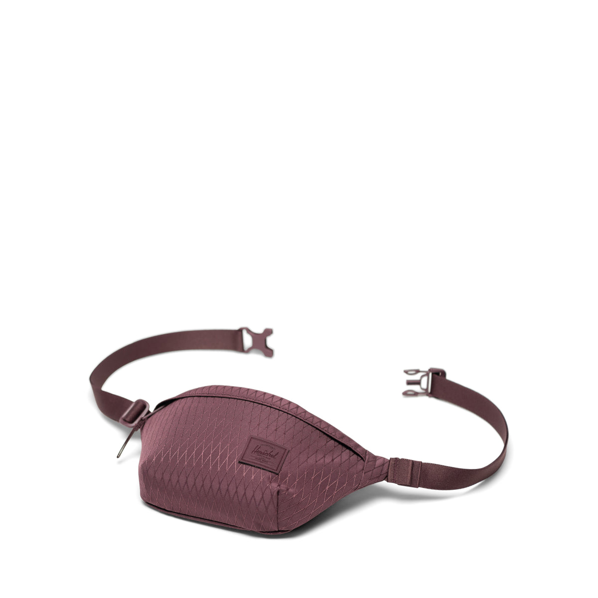 Herschel Classic Hip Pack 1L in Huckleberry Diamond — angle view 2 # color_Huckleberry Diamond