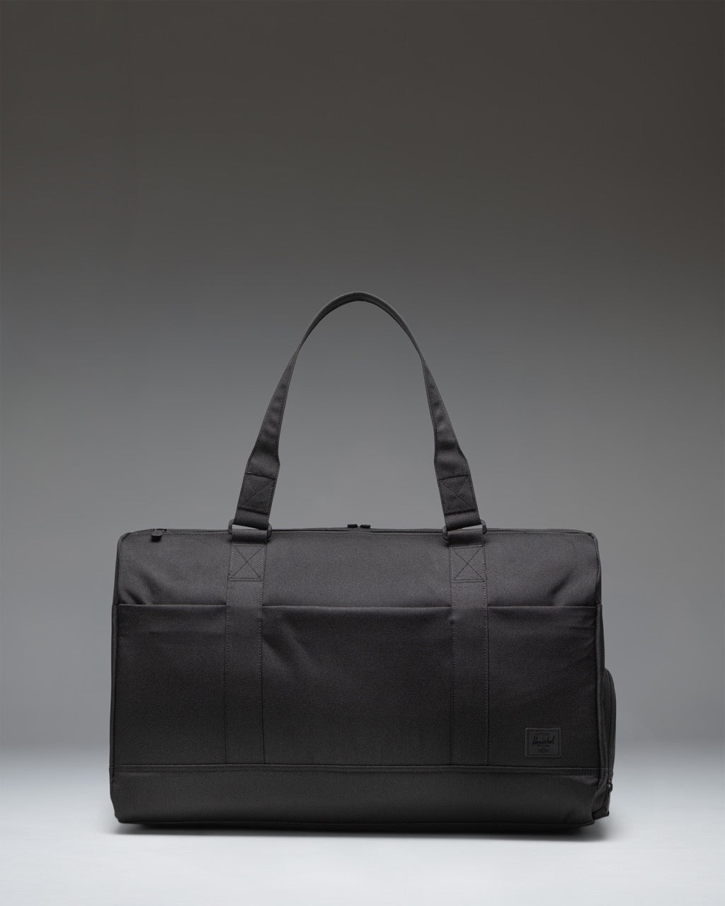 Herschel Novel Duffle Tech 45L in Black — front view