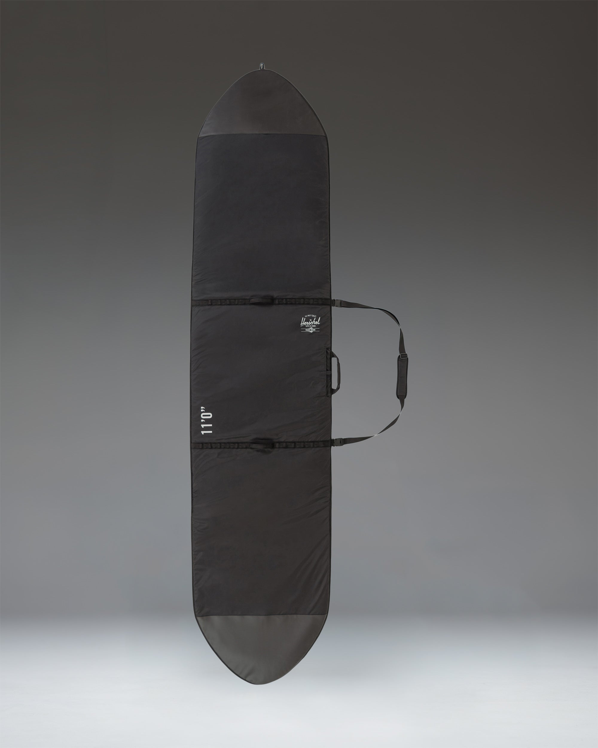 Herschel Surfboard Sleeve Longboard 11 Ft in Black — front view