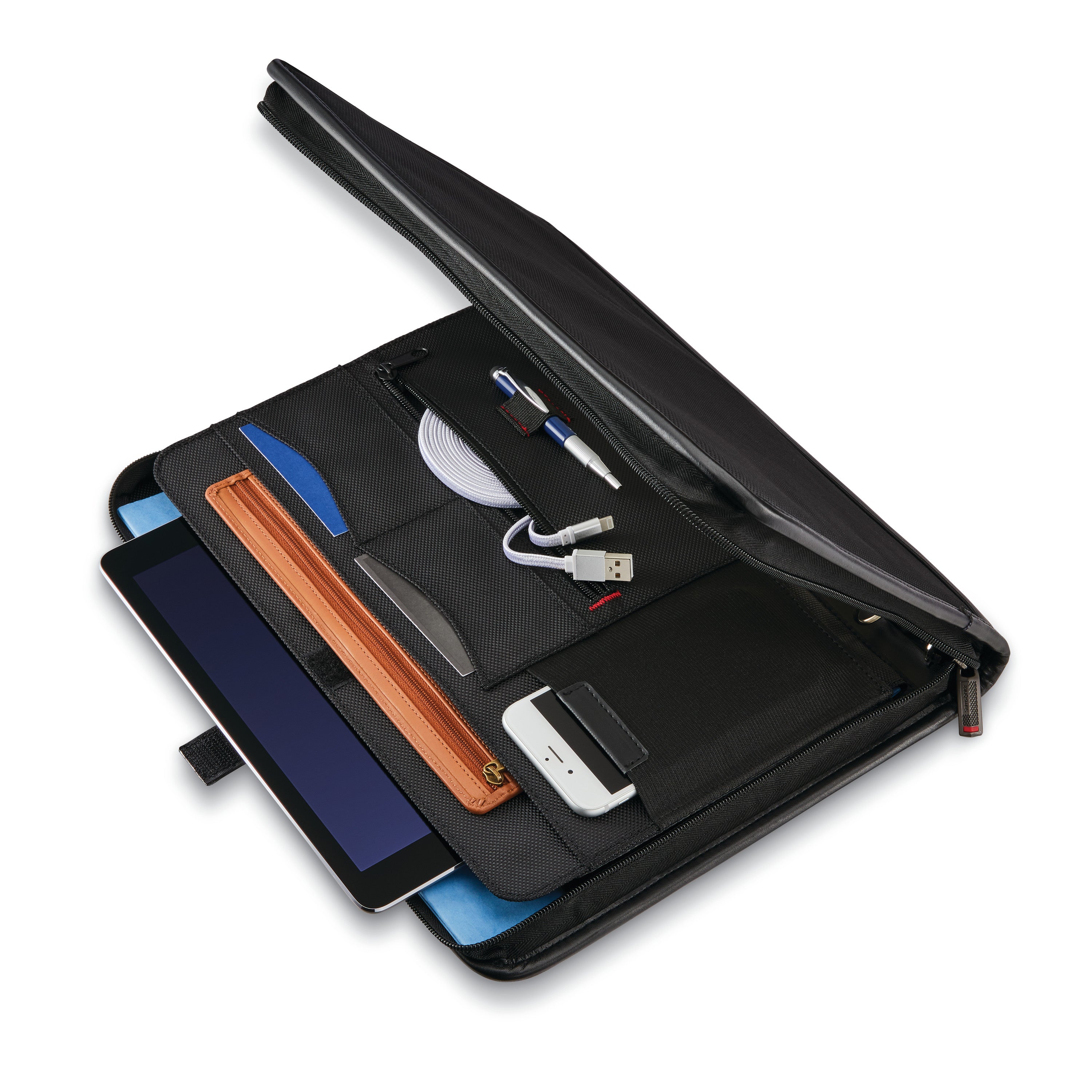 Samsonite Xenon Business 1" 3-Ring Portfolio - Black