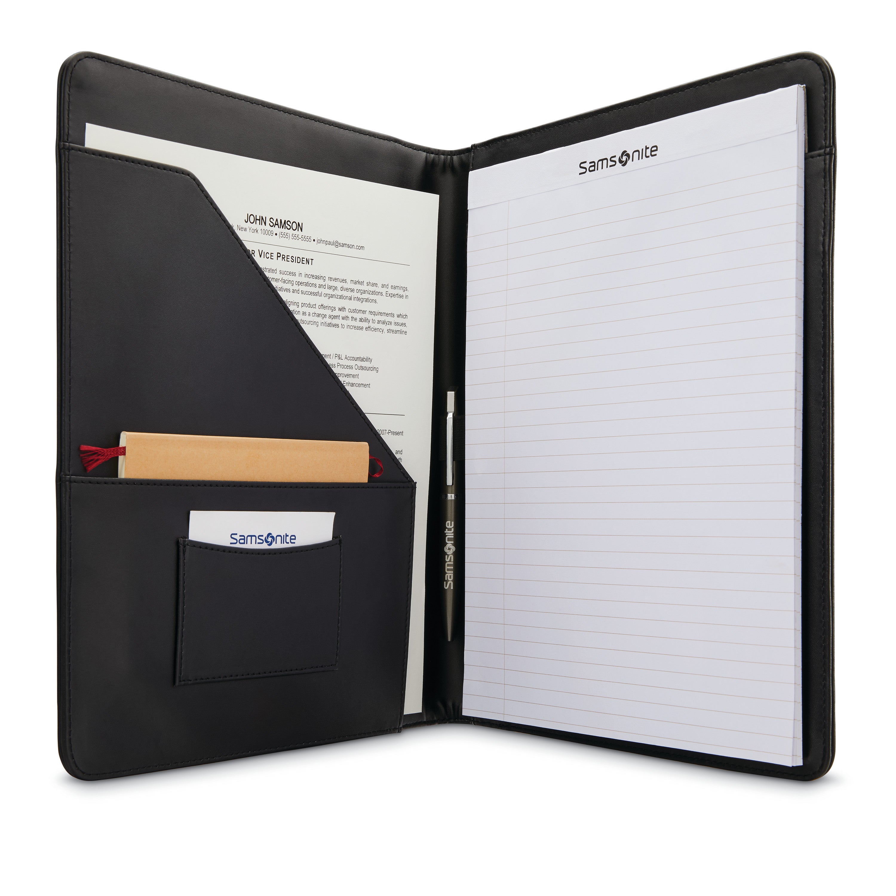 Samsonite Xenon Leather Business Portfolio, view 3