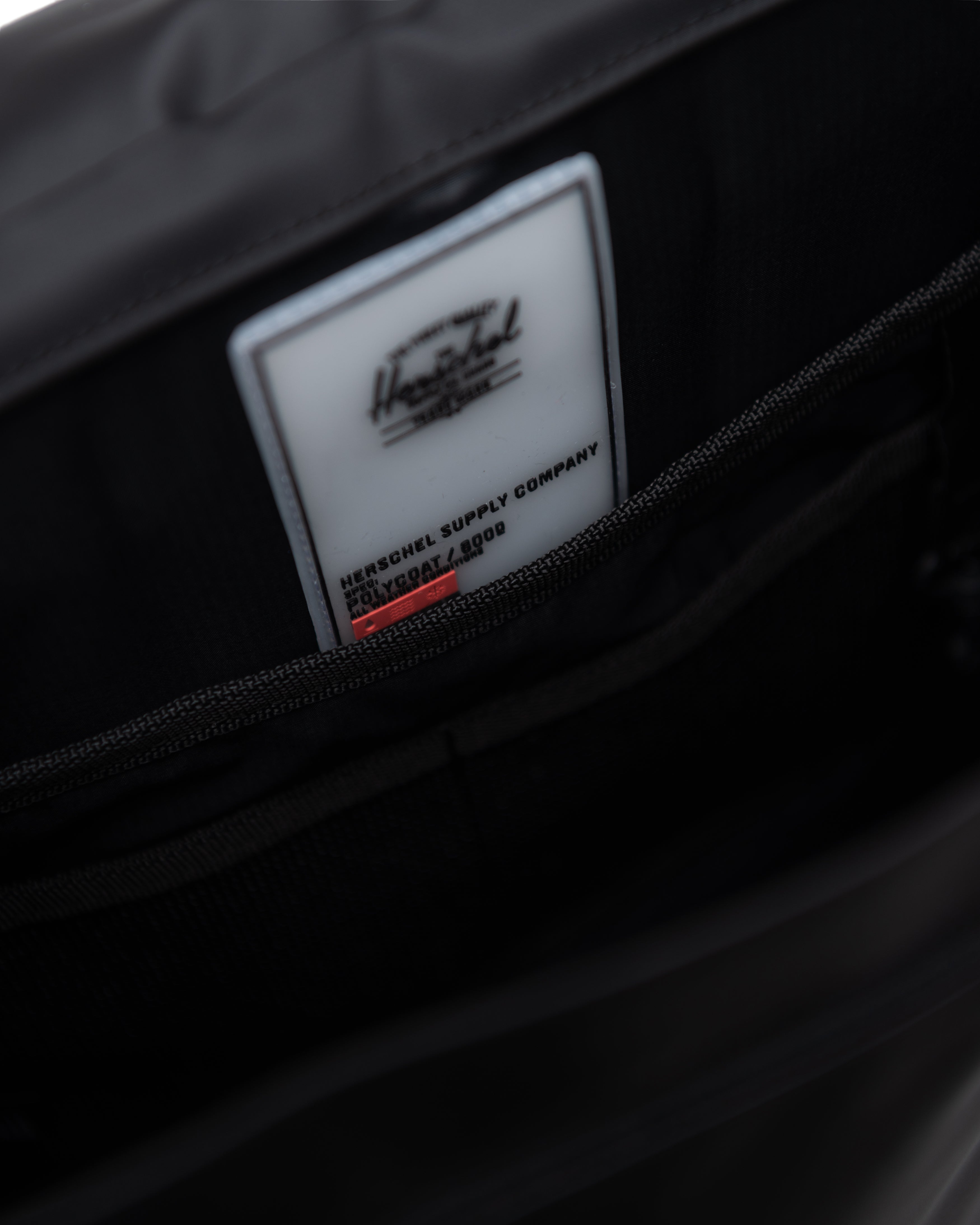 Herschel Survey Backpack Weather Resistant 24L in Black — detail view 8