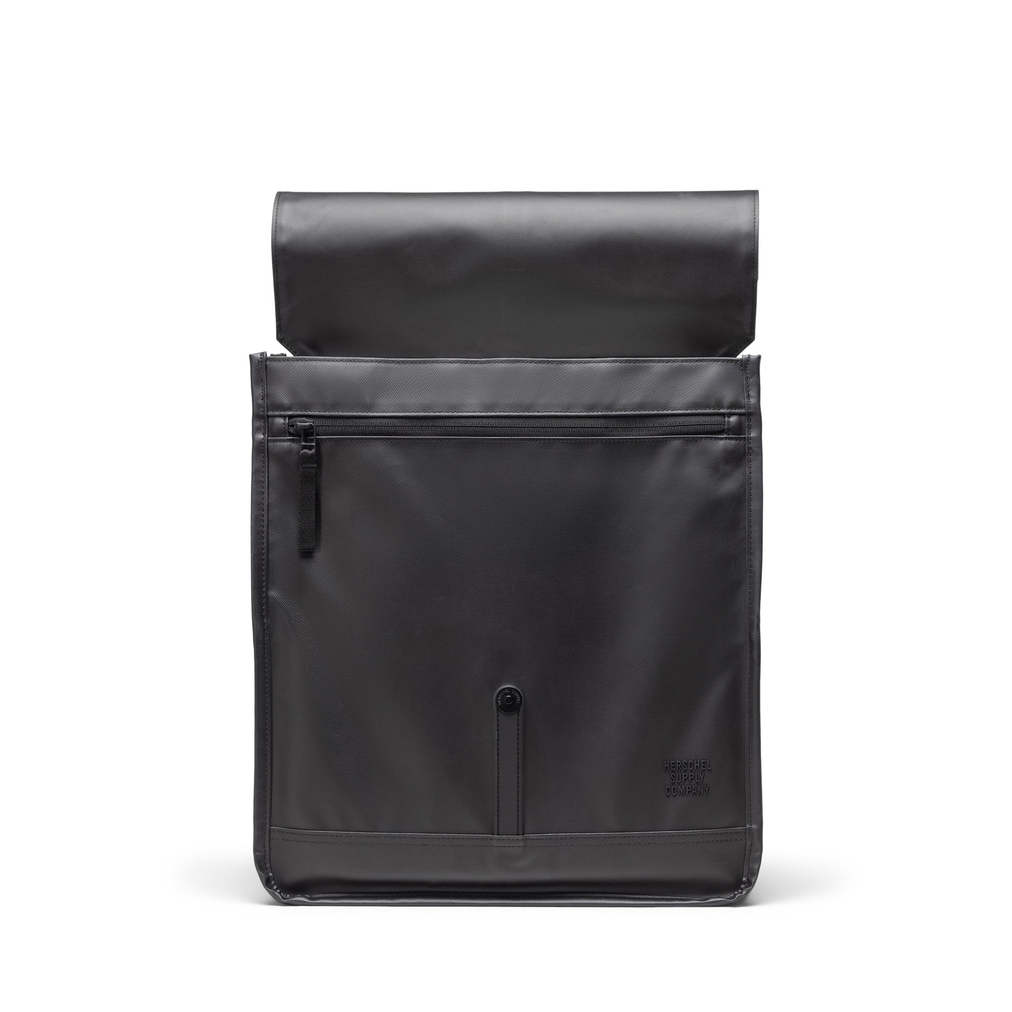 Herschel City Backpack Weather Resistant 18L in Black — interior view