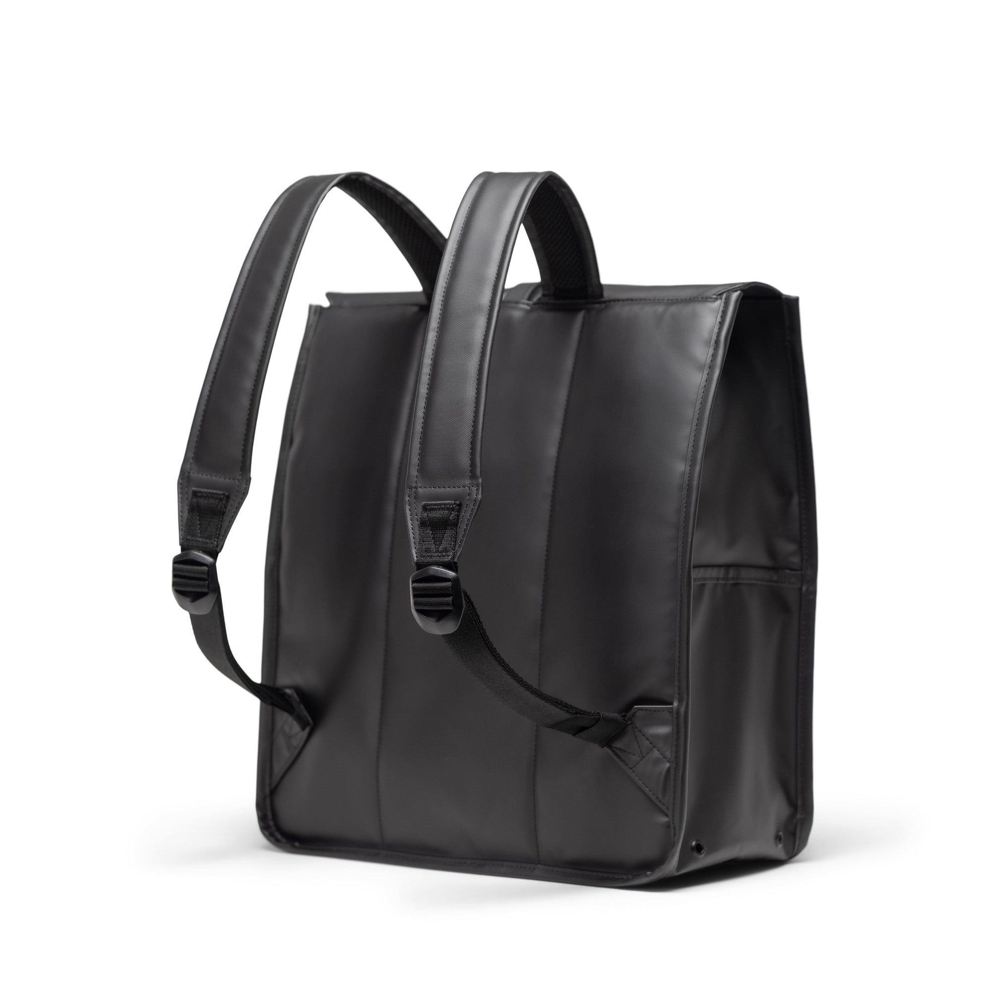 Herschel City Backpack Weather Resistant 18L in Black — back view