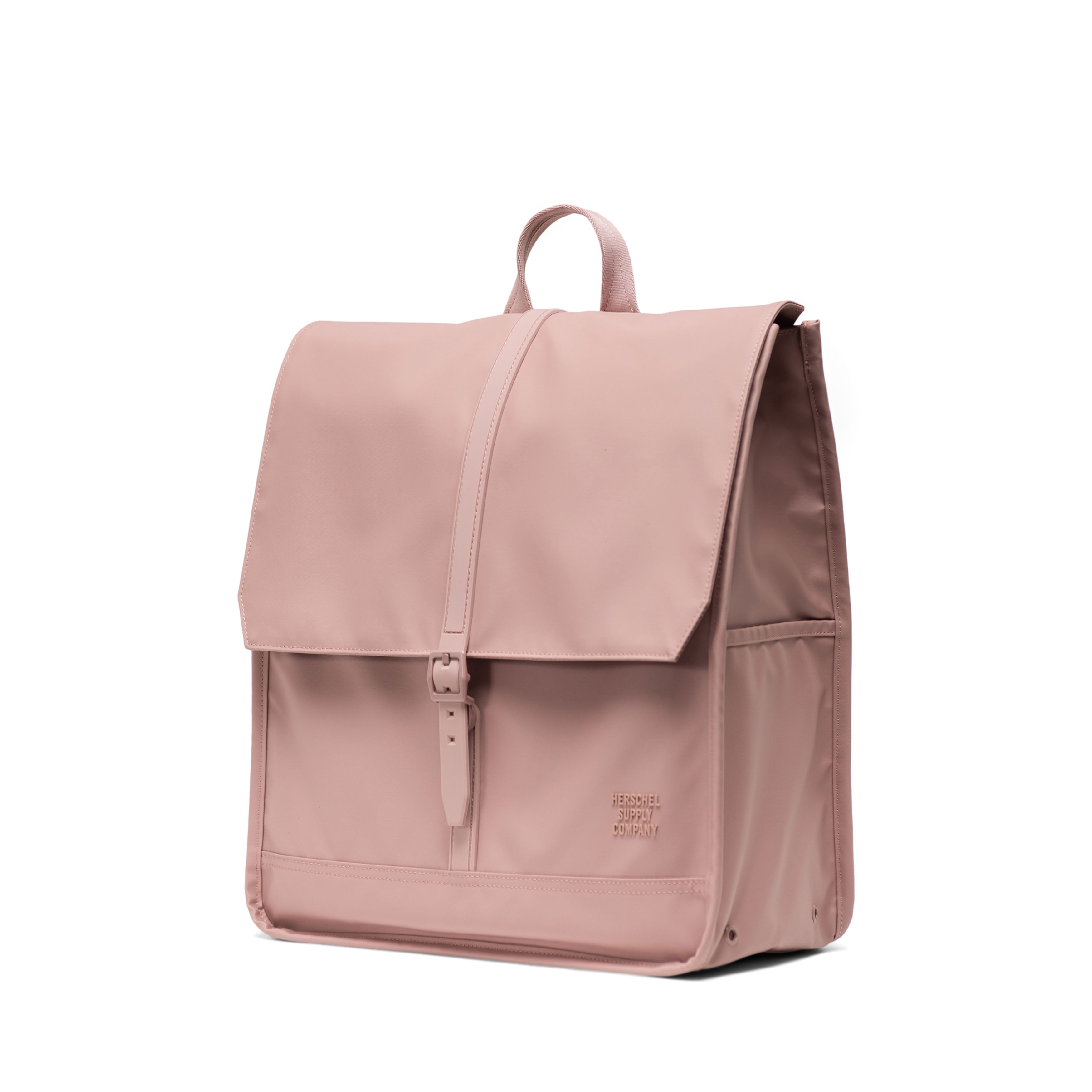 Herschel City Backpack Weather Resistant 18L in Ash Rose — angle view 2