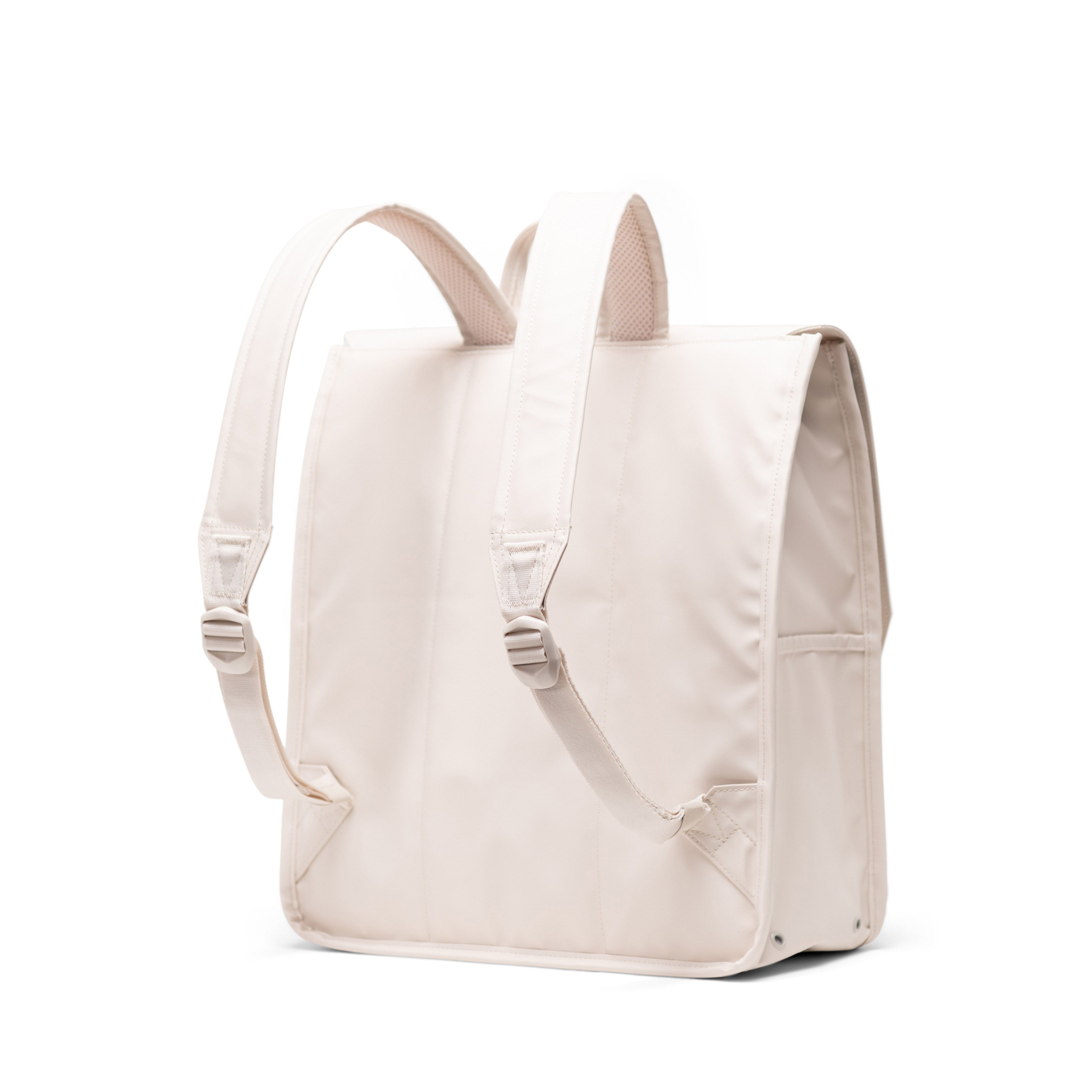 Herschel City Backpack Weather Resistant 18L in Moonbeam — back view