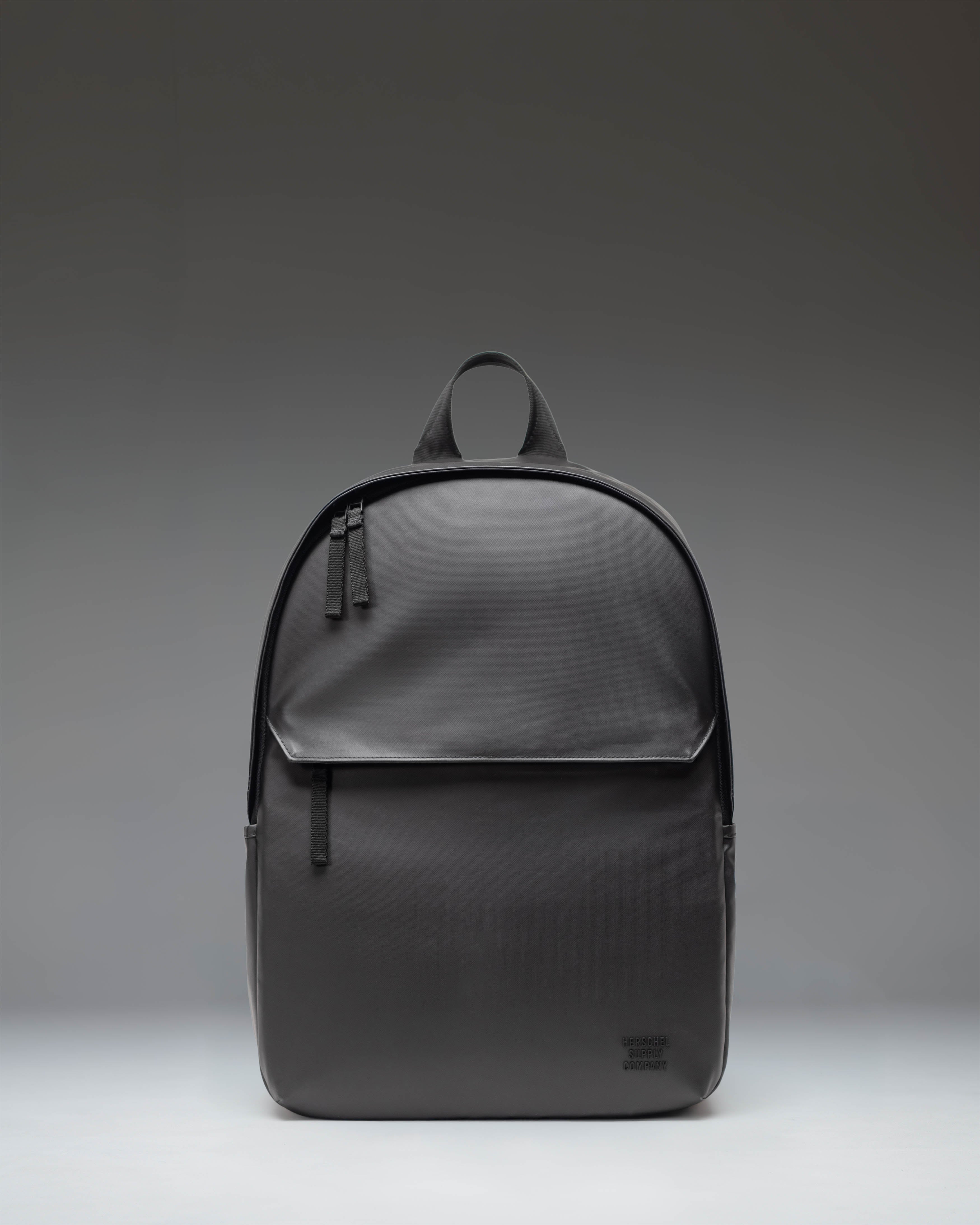 Herschel Alberni Backpack Weather Resistant 24L in Black — front view