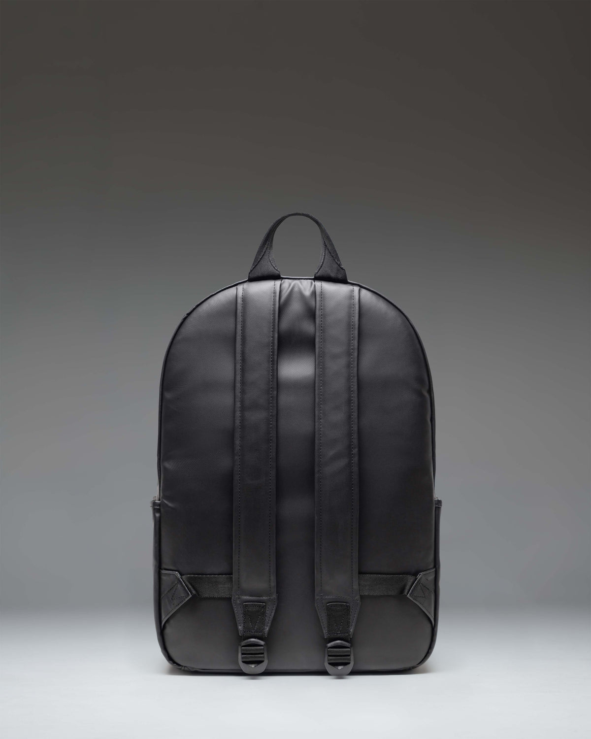 Herschel Alberni Backpack Weather Resistant 24L in Black — back view # color_Black