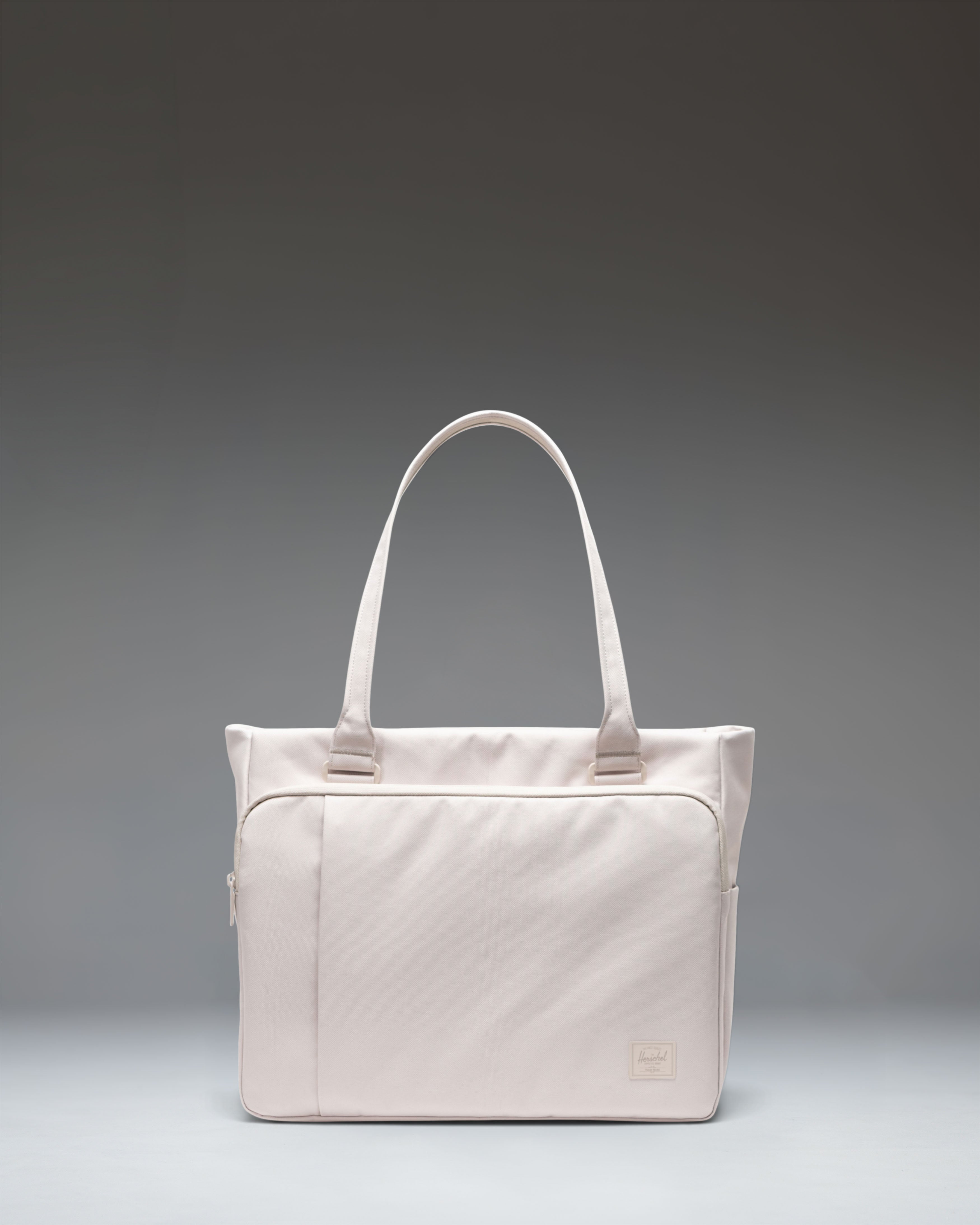Herschel Kaslo Tote Tech 23L in Moonbeam Tonal — front view