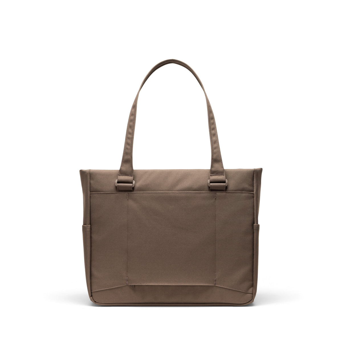 Herschel Kaslo Tote Tech 23L in Light Brown — back view # color_Light Brown