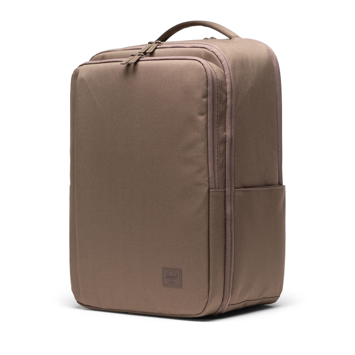 Herschel Kaslo Travel Backpack Tech 32L in Light Brown — angle view 4 # color_Light Brown