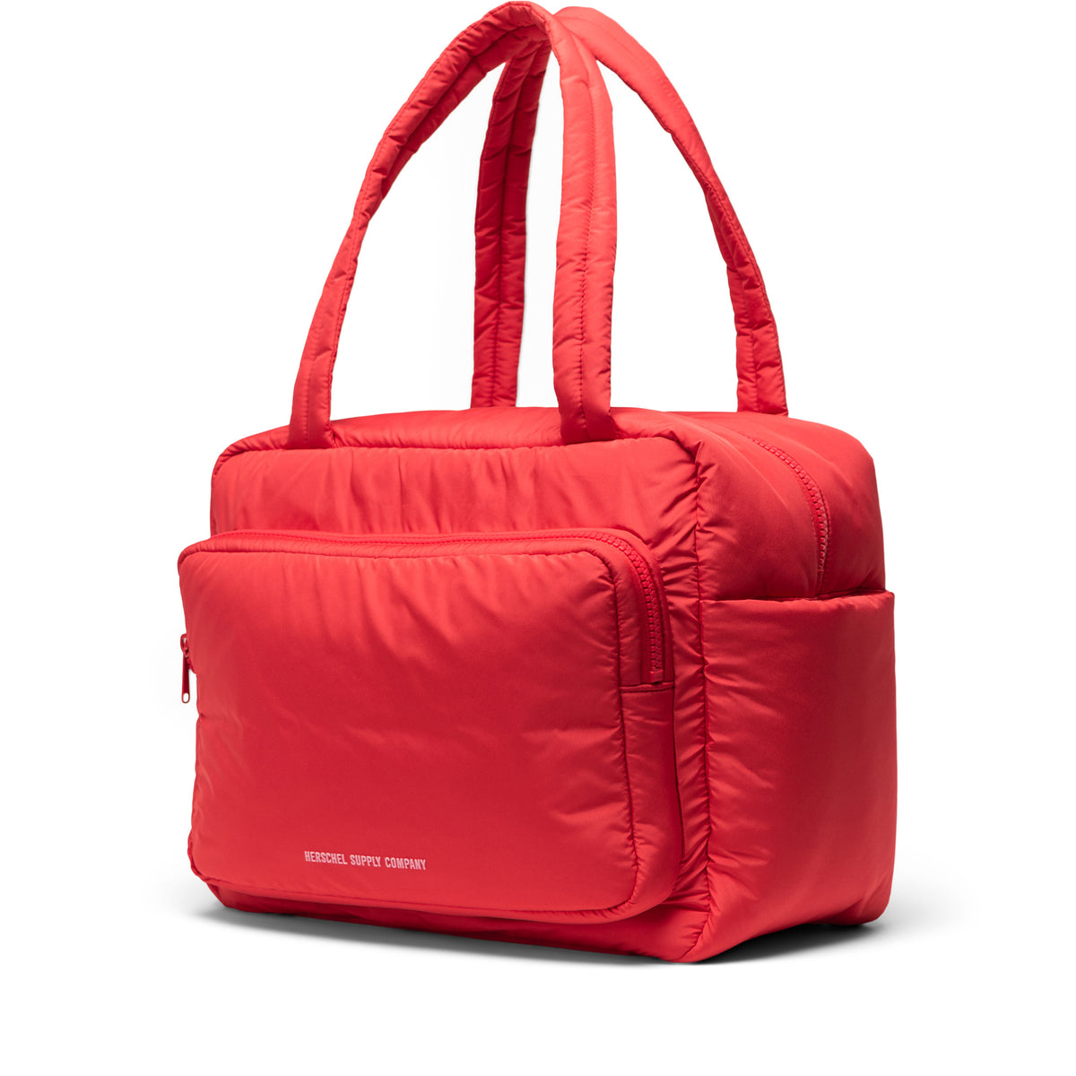 Herschel Cloudform Duffle 26L in Salsa — angle view 2 # color_Salsa