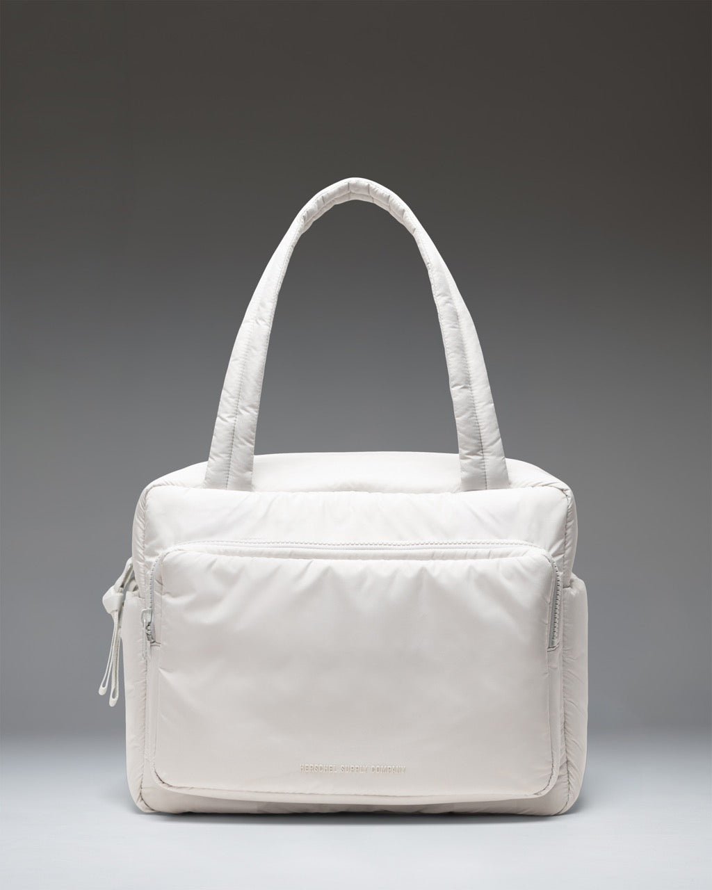 Herschel Cloudform Duffle 26L in Metal — front view