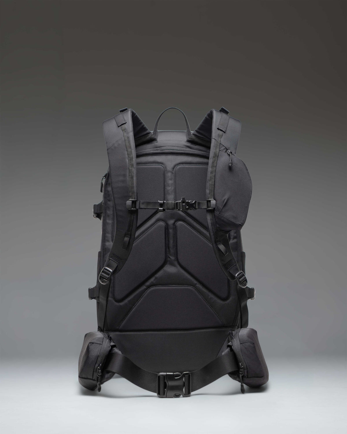 Herschel All Season Pro Backpack 36L in Black — back view