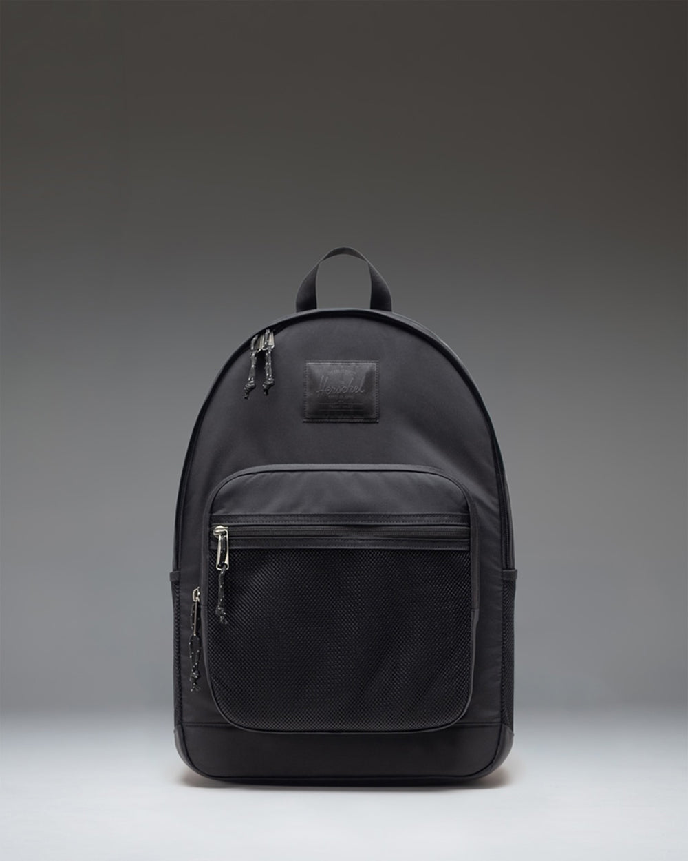 Herschel Kaine Backpack Nylon 28L in Black — front view