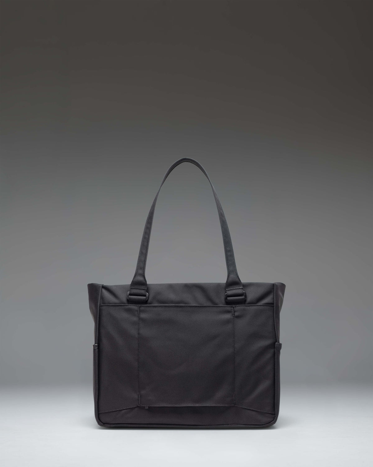 Herschel Kaslo Tote Tech Cordura 23L in Black — back view