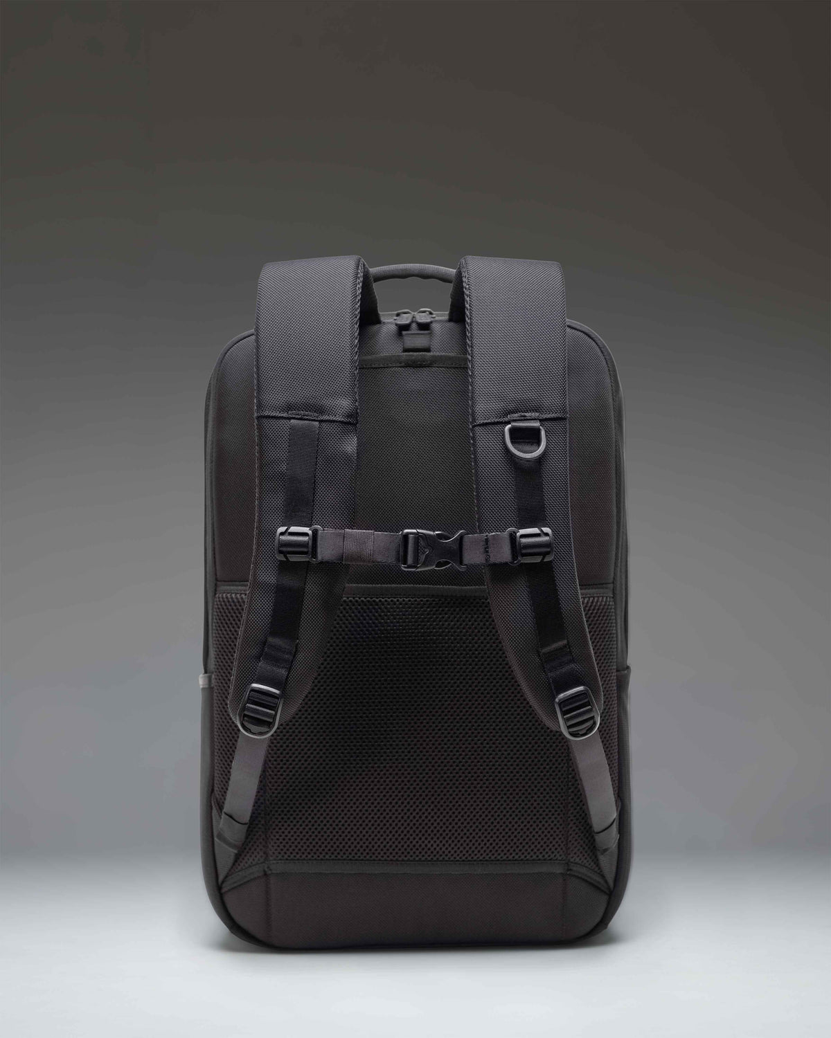 Herschel Kaslo Backpack Tech Cordura 30L in Black — back view