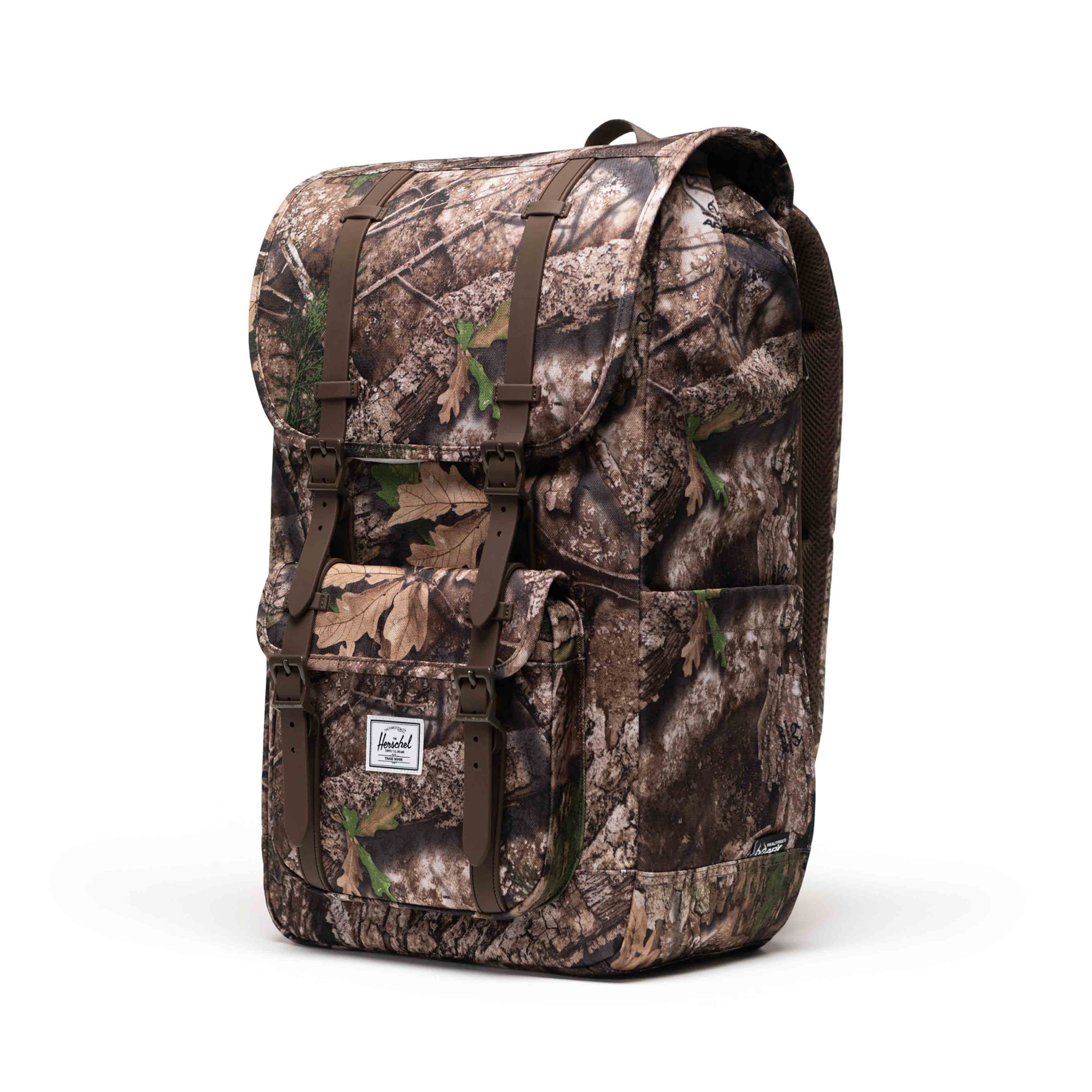 Realtree Herschel Little America Backpack 30L in Realtree APX™ Camo — angle view 2