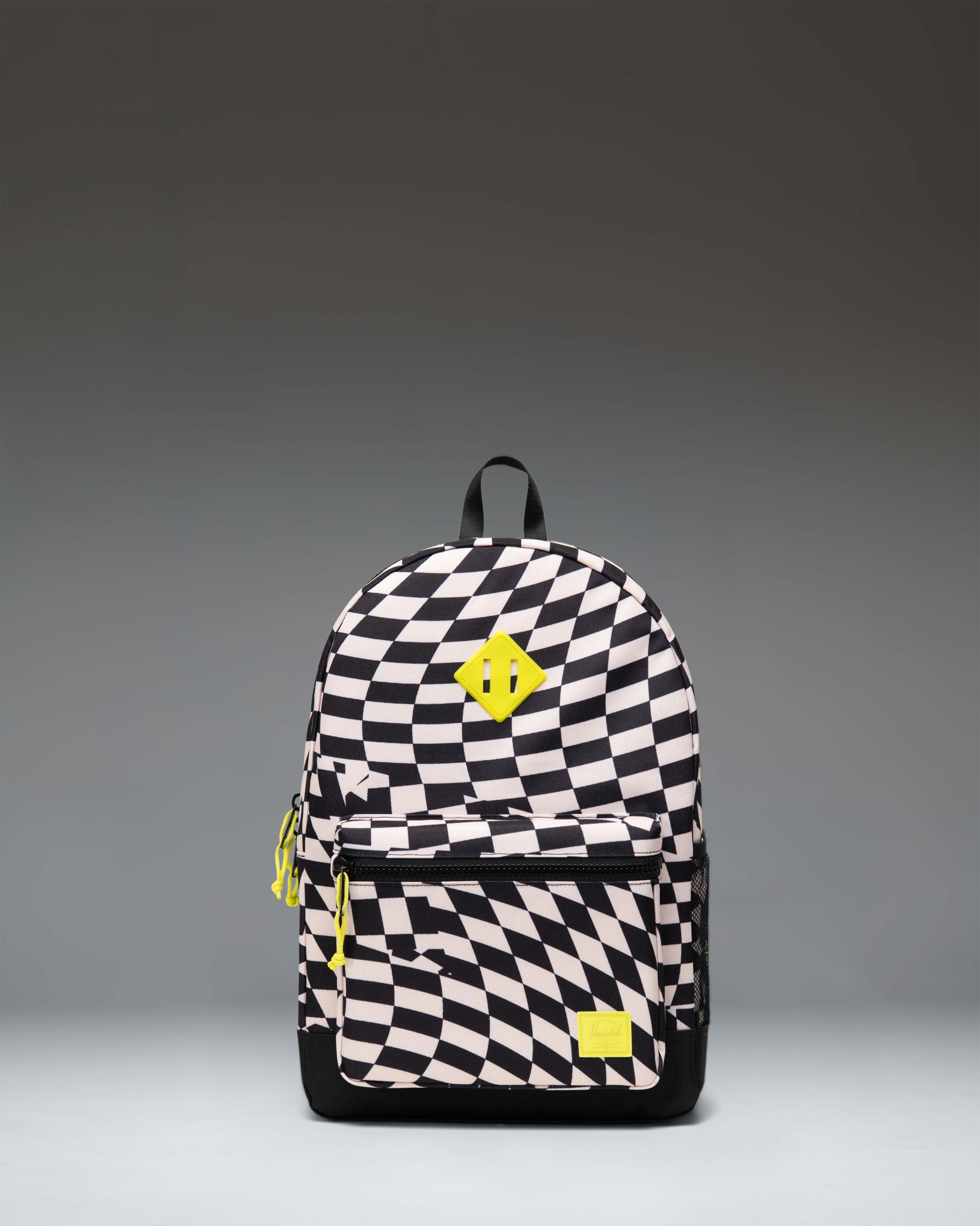 Herschel Heritage Kids Backpack 20L in Warp Check — front view