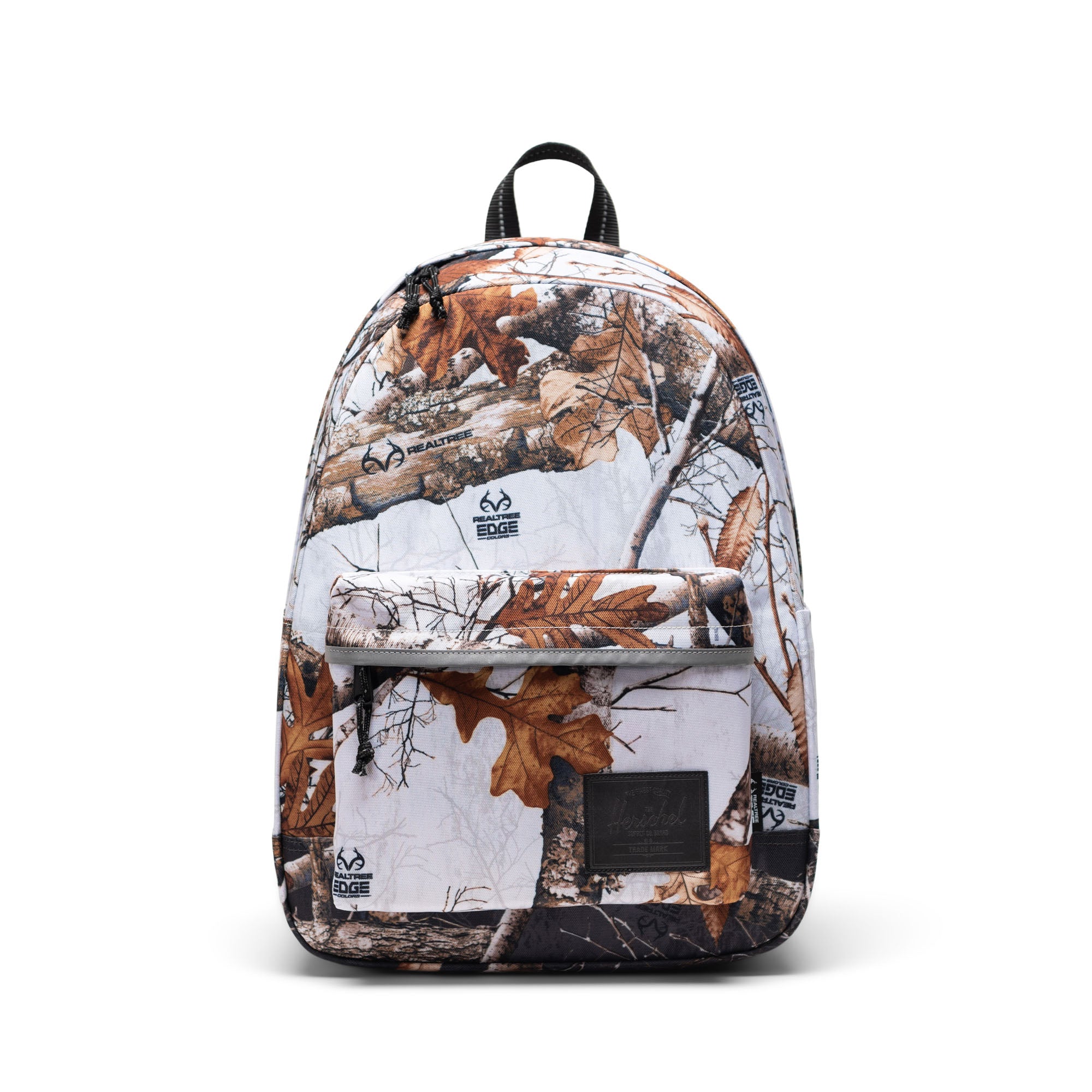 Realtree Herschel Classic Backpack 26L in Realtree® Edge Camo White/Blck — front view # color_Realtree® Edge Camo White/Blck