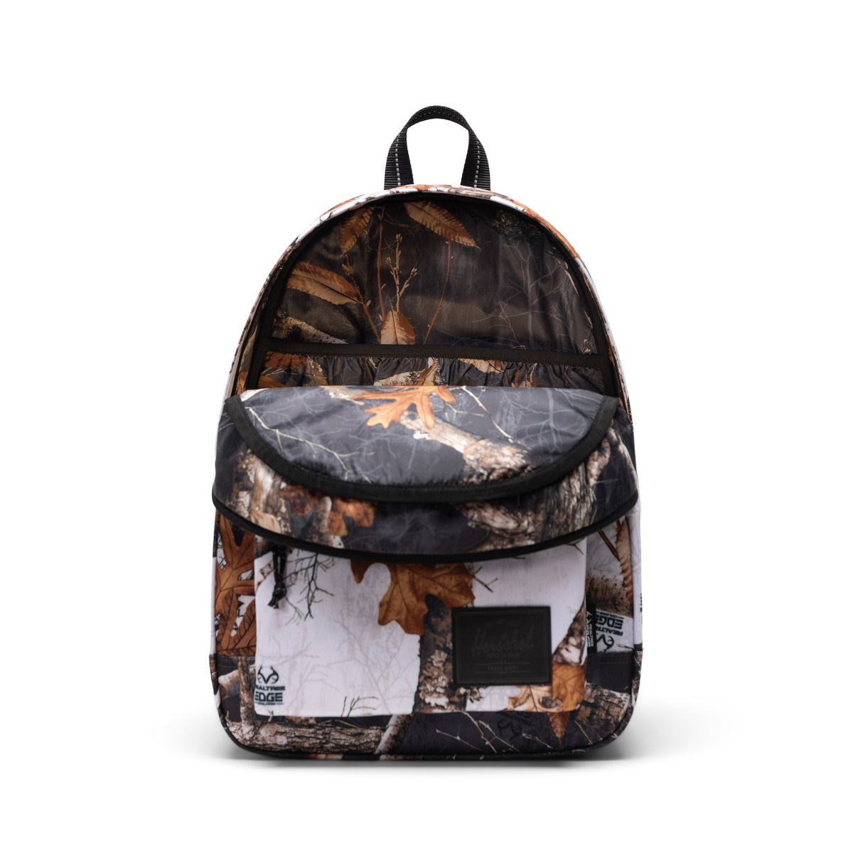 Realtree Herschel Classic Backpack 26L in Realtree® Edge Camo White/Blck — angle view 2 # color_Realtree® Edge Camo White/Blck