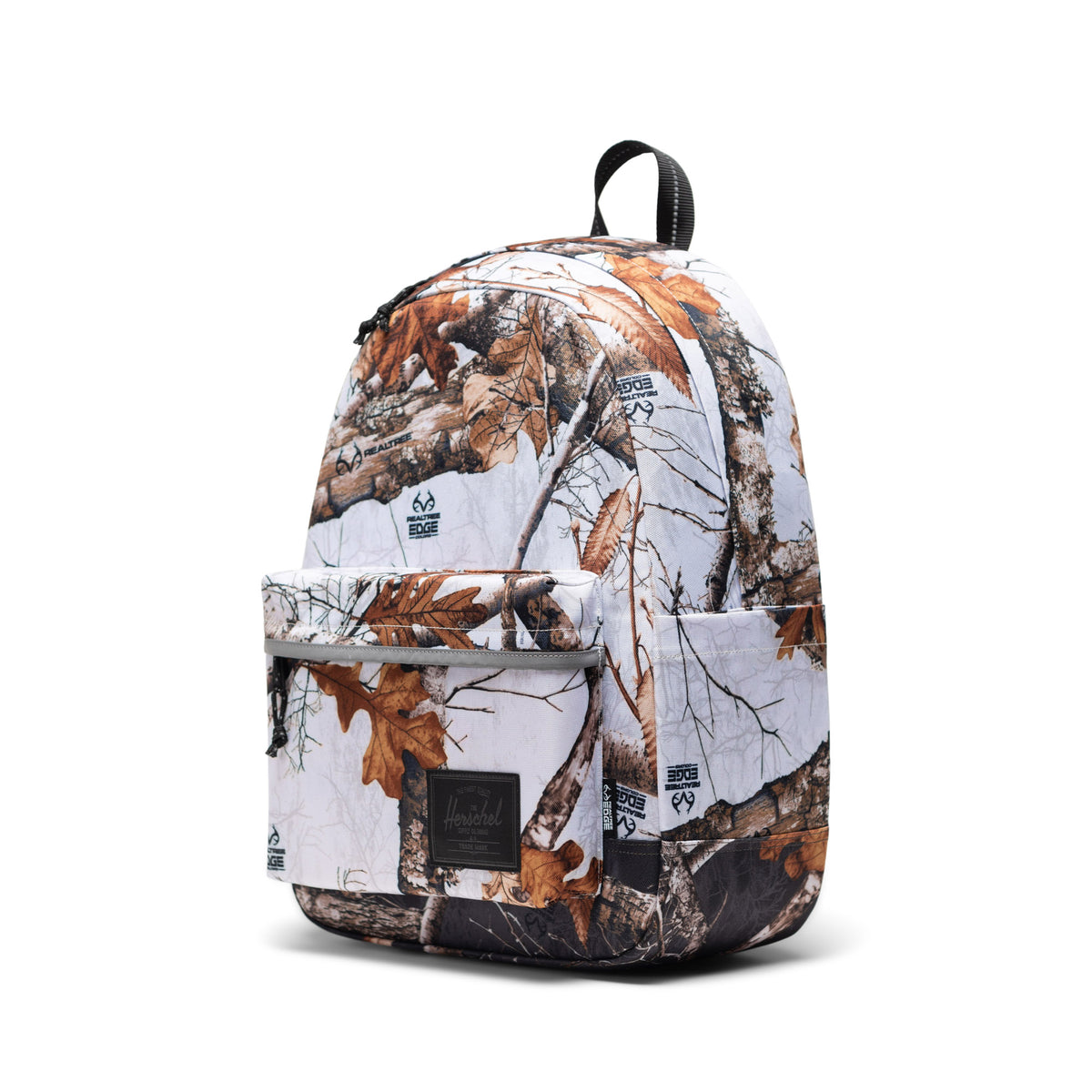Realtree Herschel Classic Backpack 26L in Realtree® Edge Camo White/Blck — angle view 3 # color_Realtree® Edge Camo White/Blck