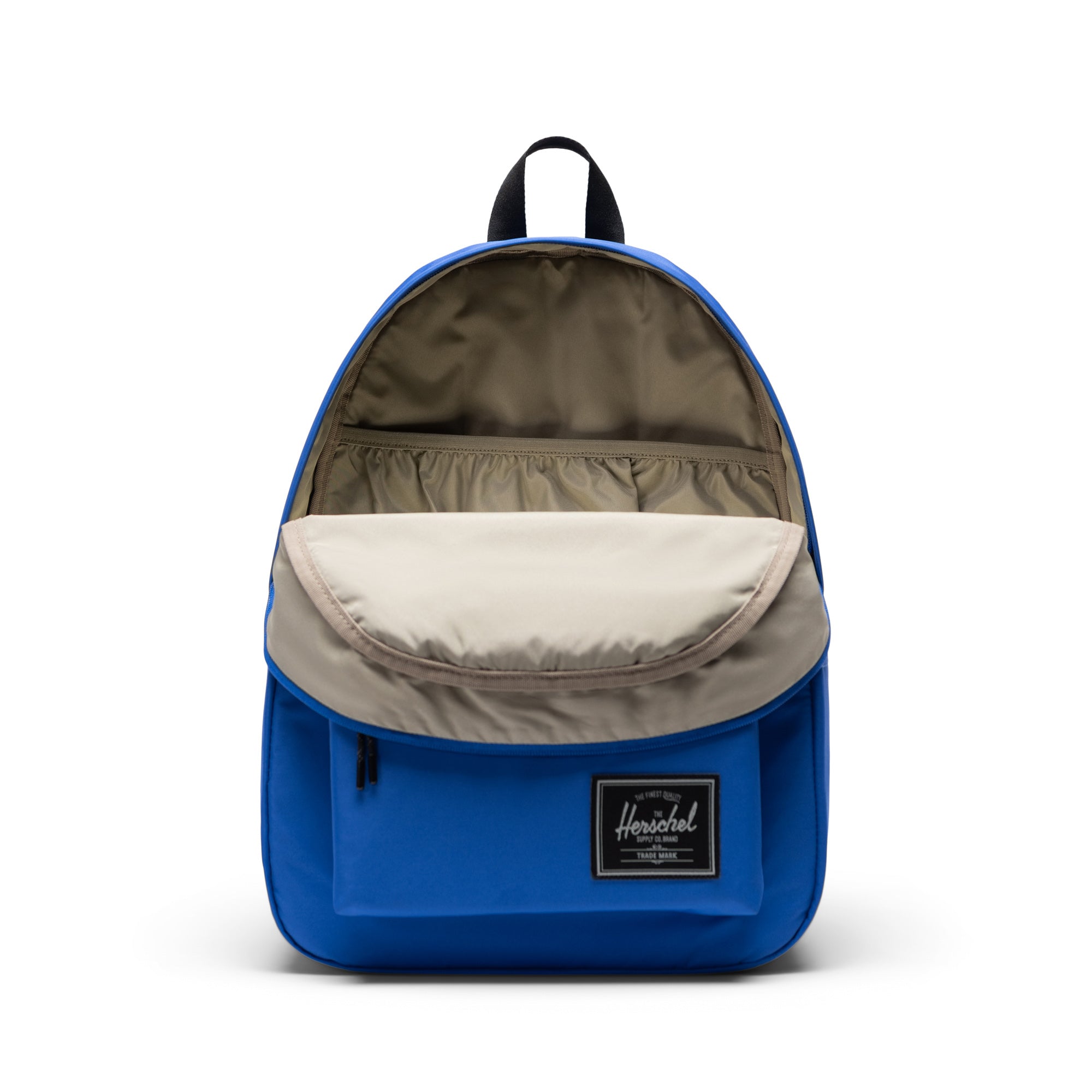 Herschel Classic Backpack Twill 26L in Dazzling Blue — angle view 2 # color_Dazzling Blue