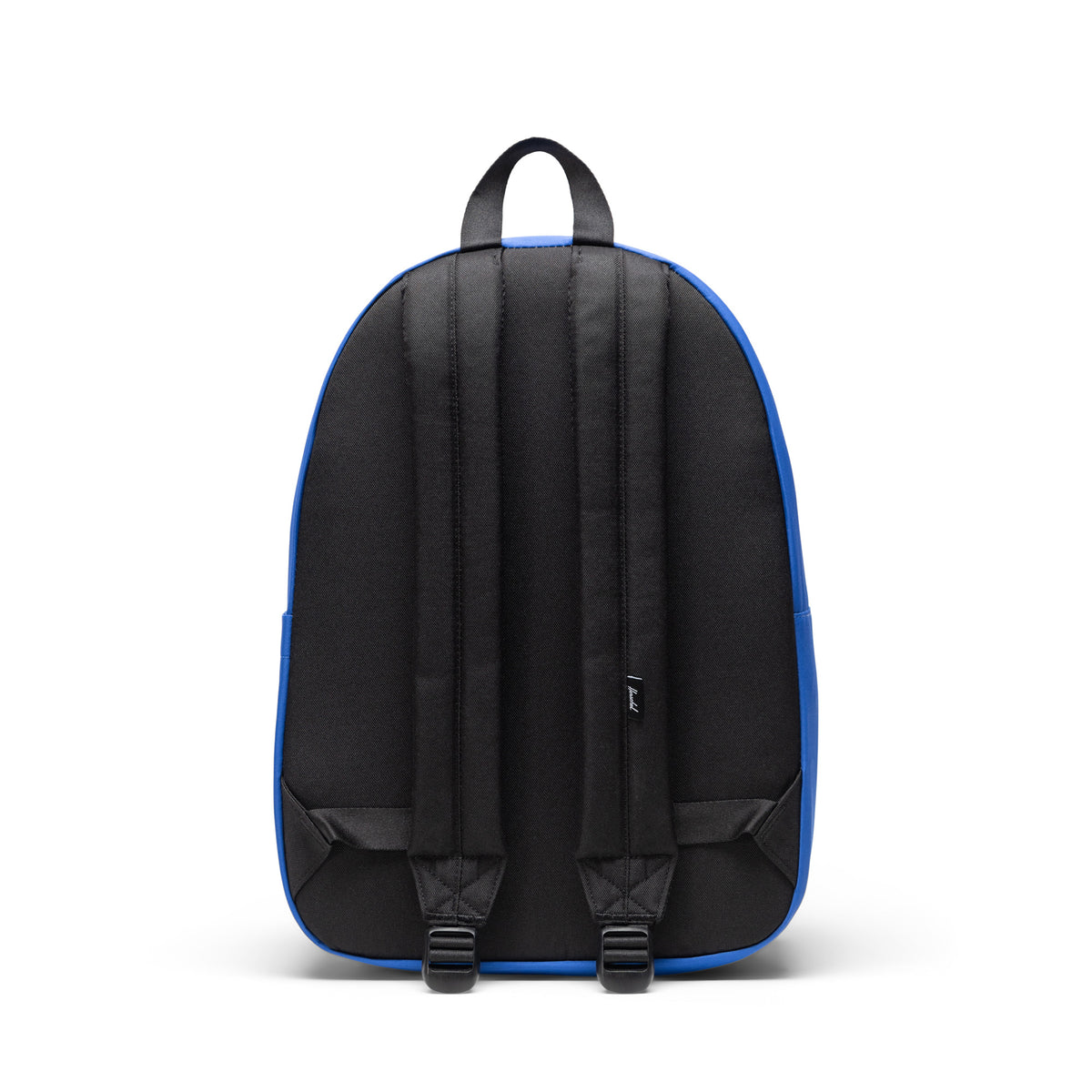 Herschel Classic Backpack Twill 26L in Dazzling Blue — back view # color_Dazzling Blue