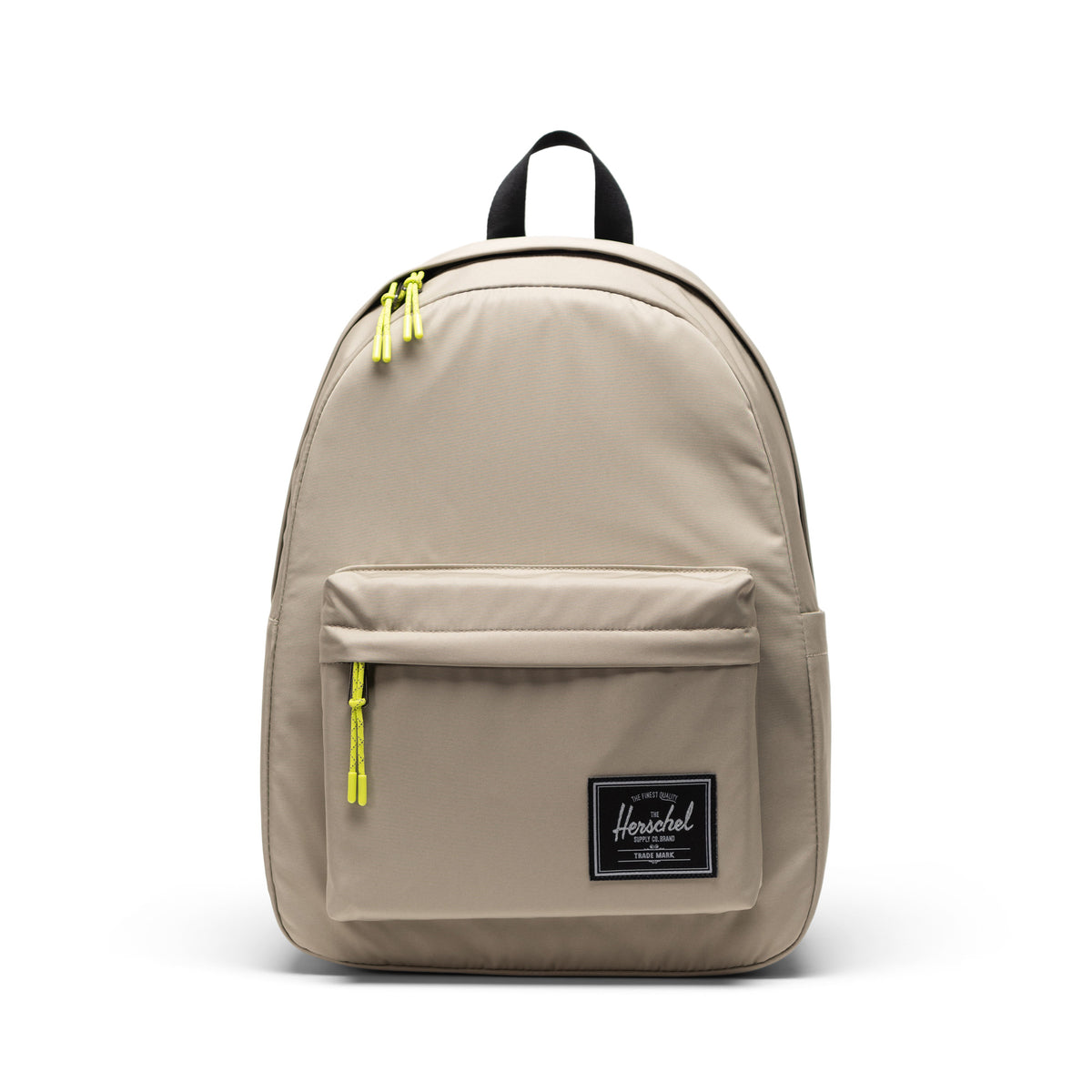 Herschel Classic Backpack Twill 26L in Laurel Oak — front view # color_Laurel Oak