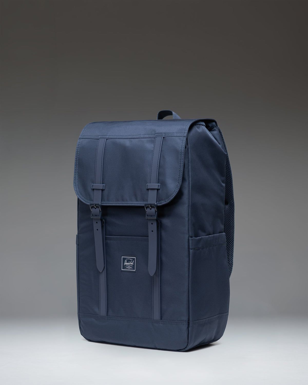 Herschel Retreat Backpack Twill in Navy — angle view 2