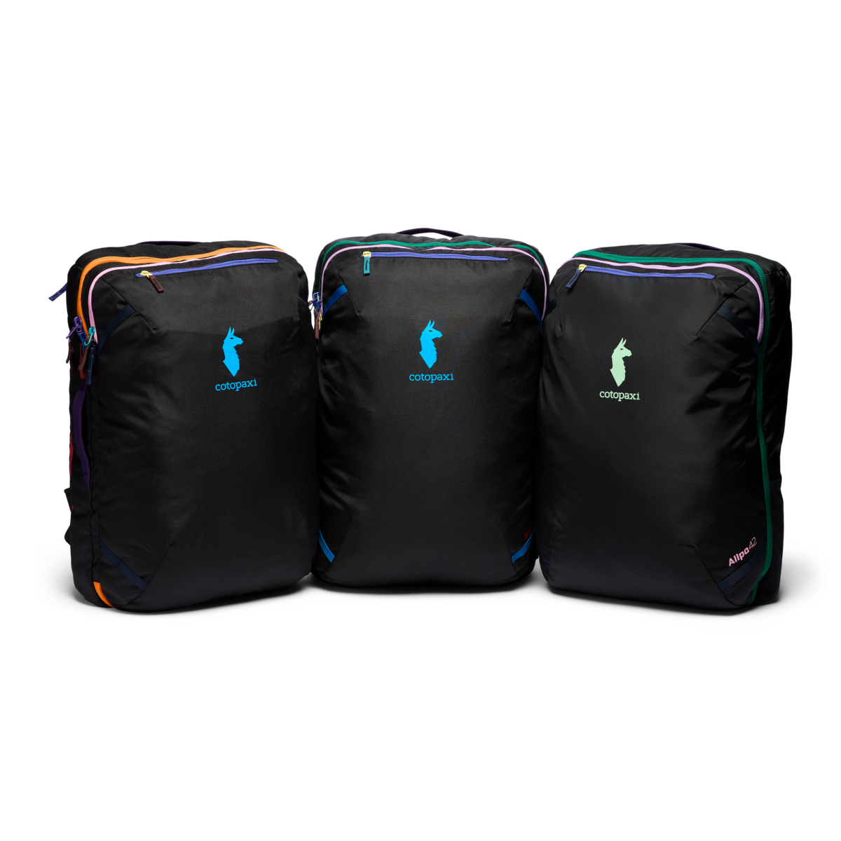 Cotopaxi Allpa 42L Travel Pack in Del Día Dark — angle view 2