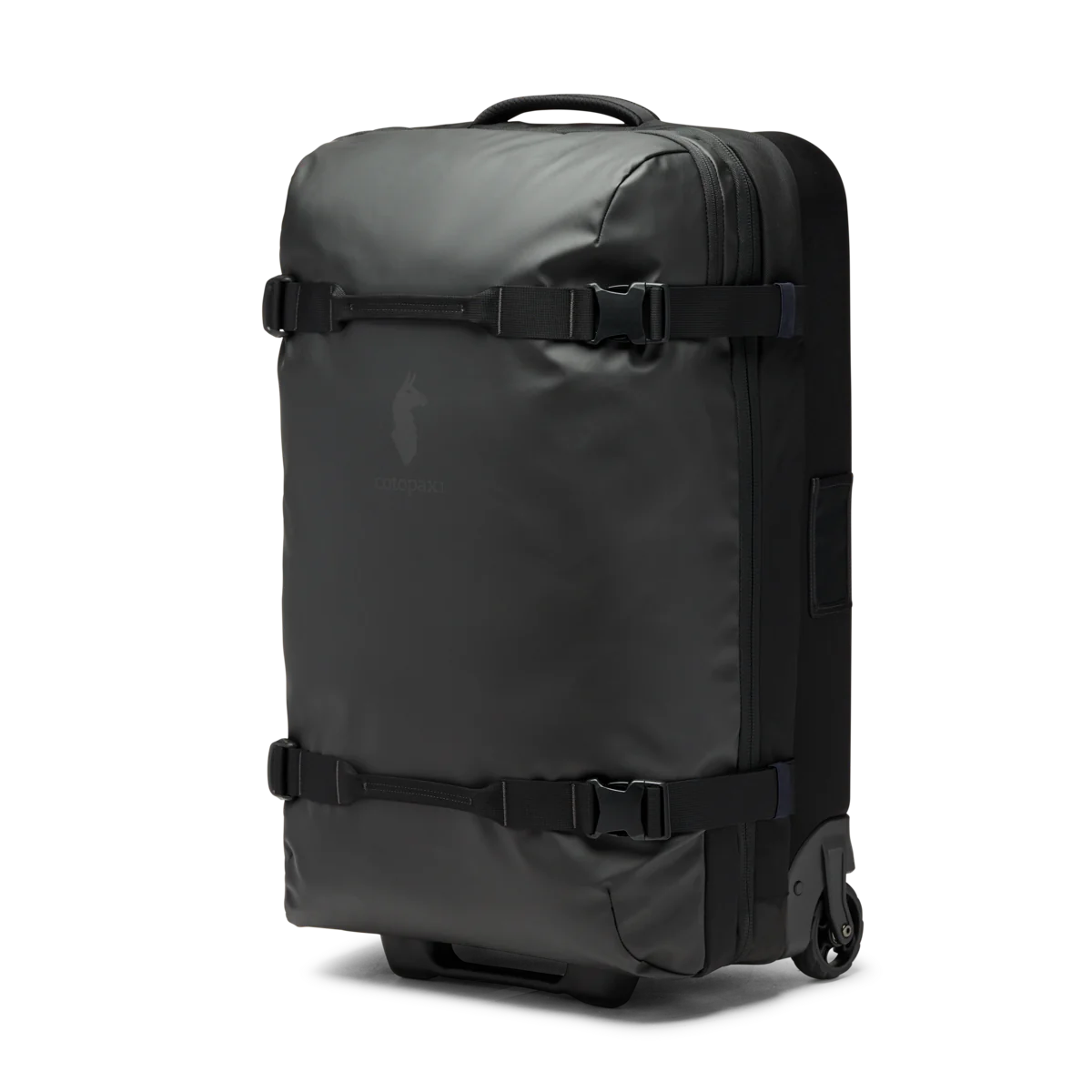 Cotopaxi Allpa 65L Roller Bag in Black — front view