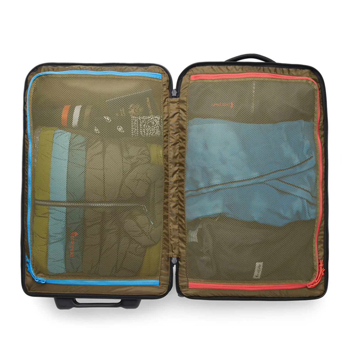 Cotopaxi Allpa 65L Roller Bag in Black — angle view 2