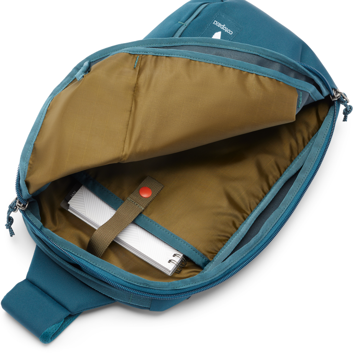 Cotopaxi Todo 8L Sling in Abyss — interior view