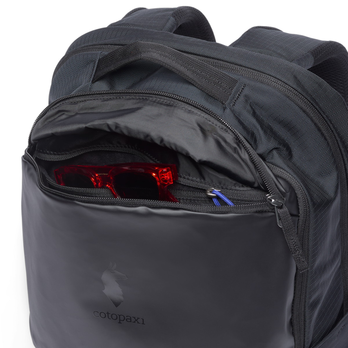 Cotopaxi Allpa 26L Daypack in Black — detail view